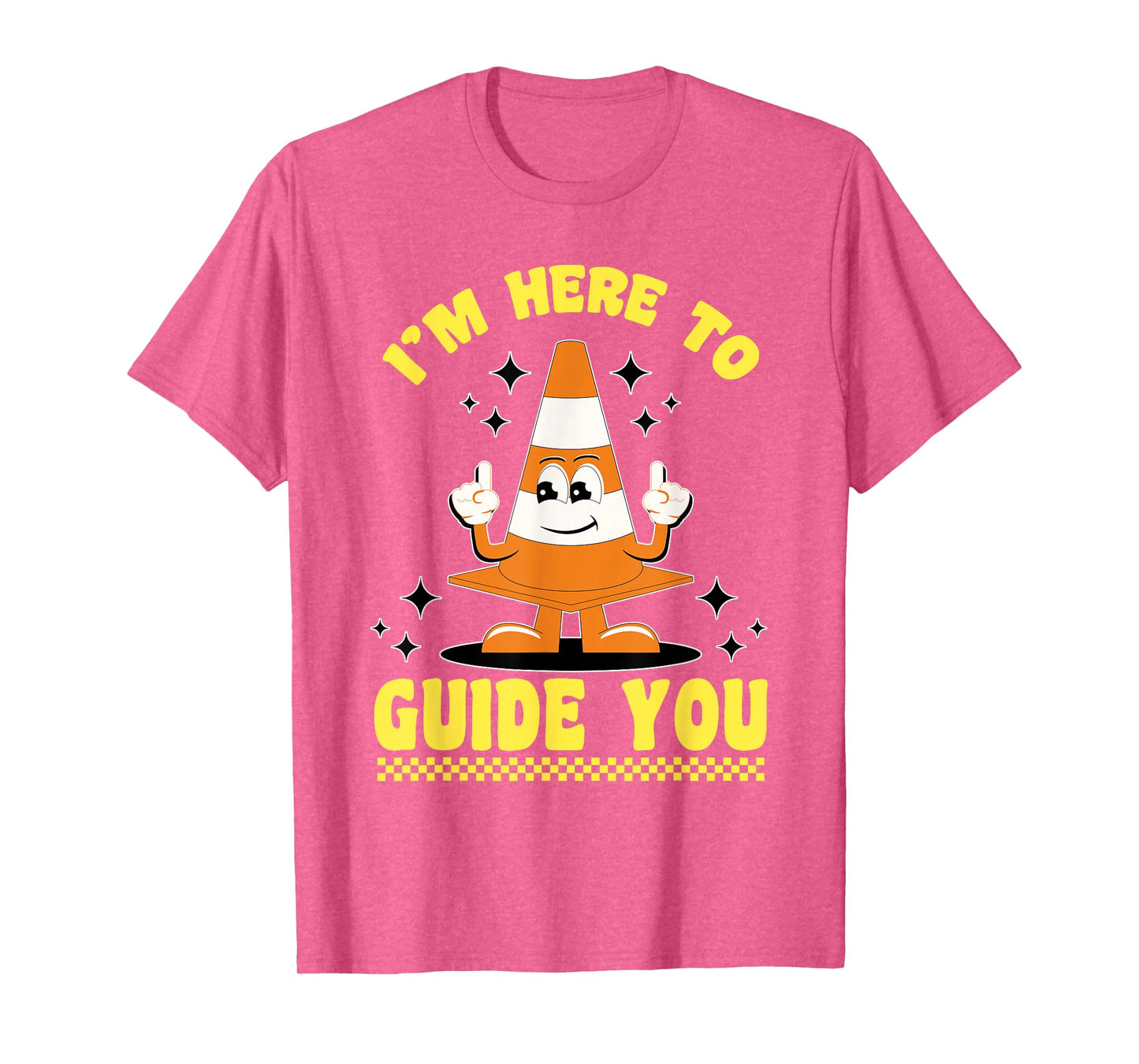 Traffic Cone Halloween Costume I'm Here To Guide You T-Shirt