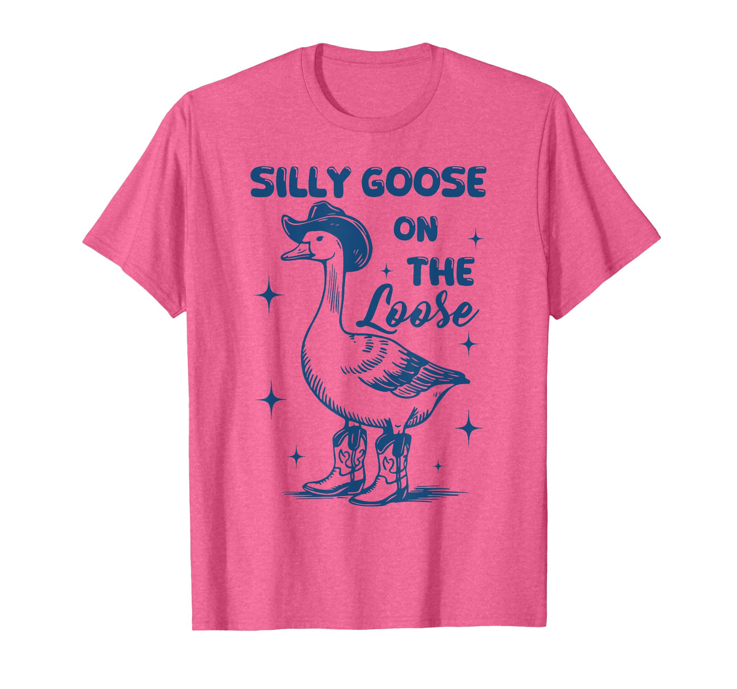 Funny Retro Vintage Meme Silly Goose On The Loose T-Shirt