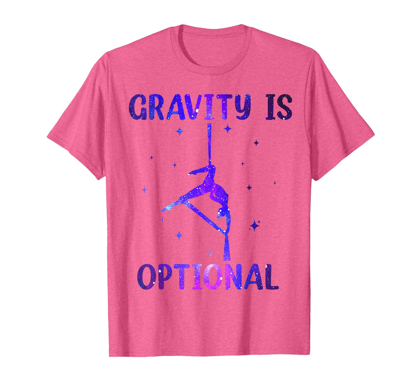 Gravity is Optional Aerial Silks Hammock, Aerialist Circus T-Shirt