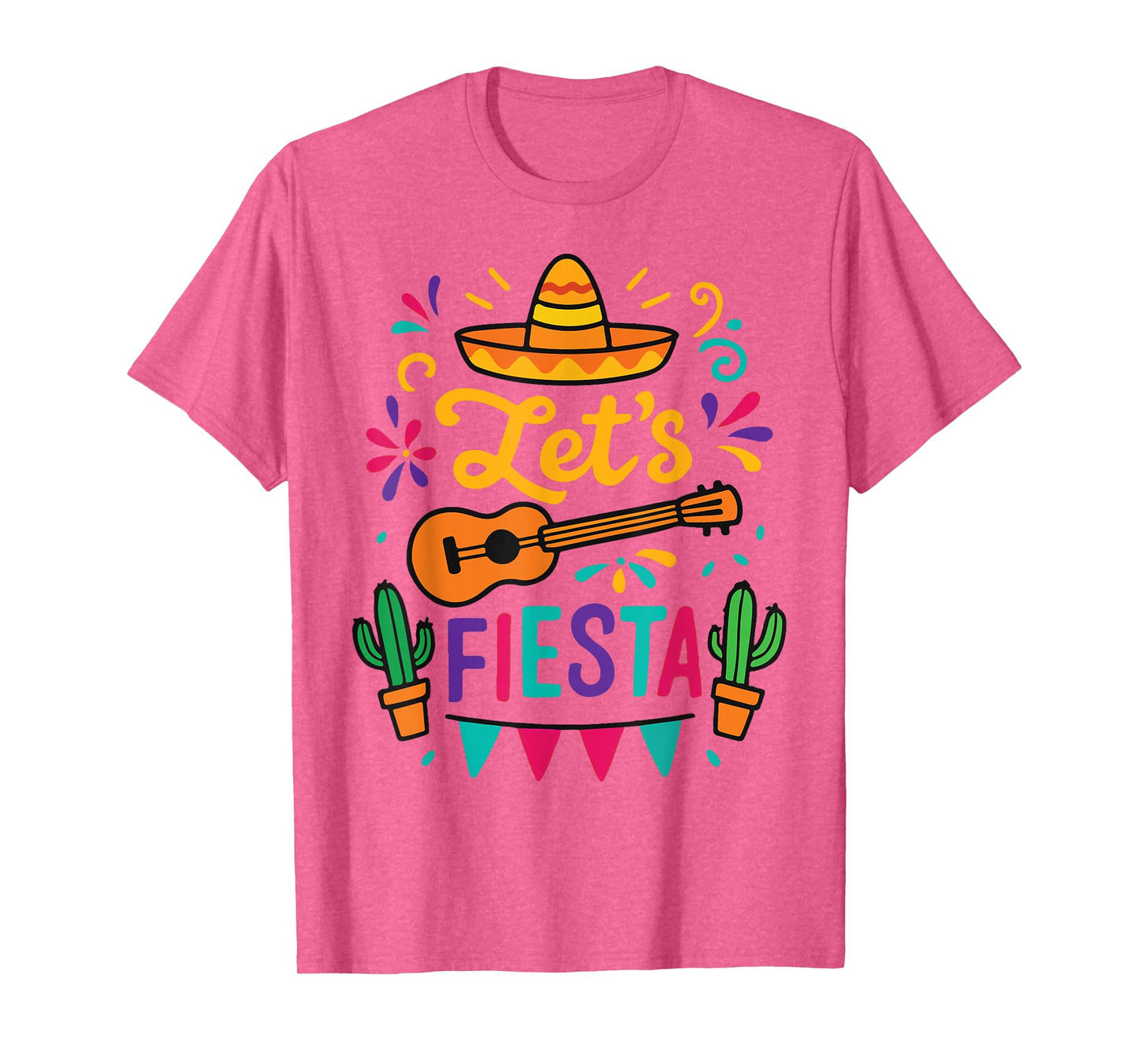 Cinco Mayo Lets Fiesta Toddler Girl Boy Mexican Funny Squad T-Shirt