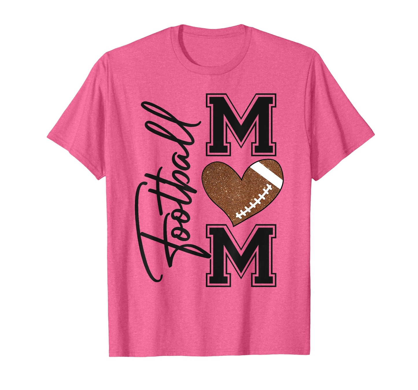Football Mama Go Cheer Football Mom Game Day Mother's Day T-Shirt