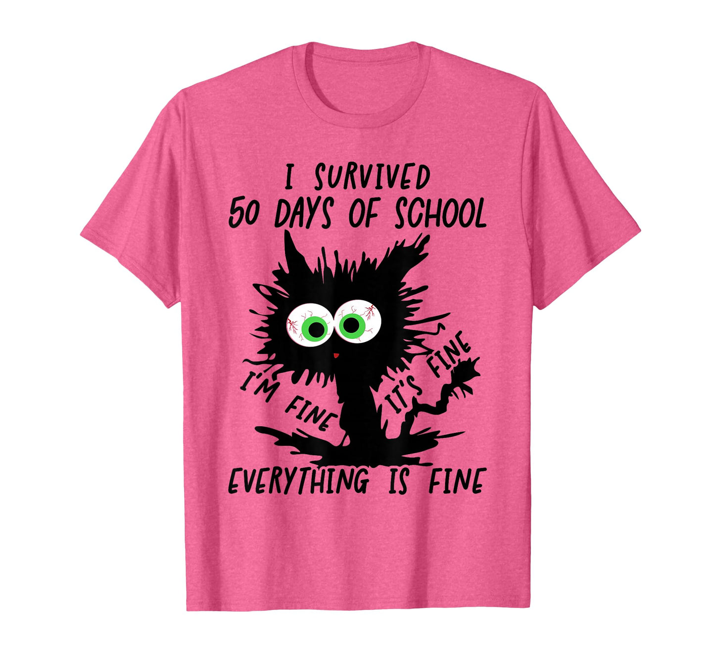 I Survived 50 Days Of School T-Shirt