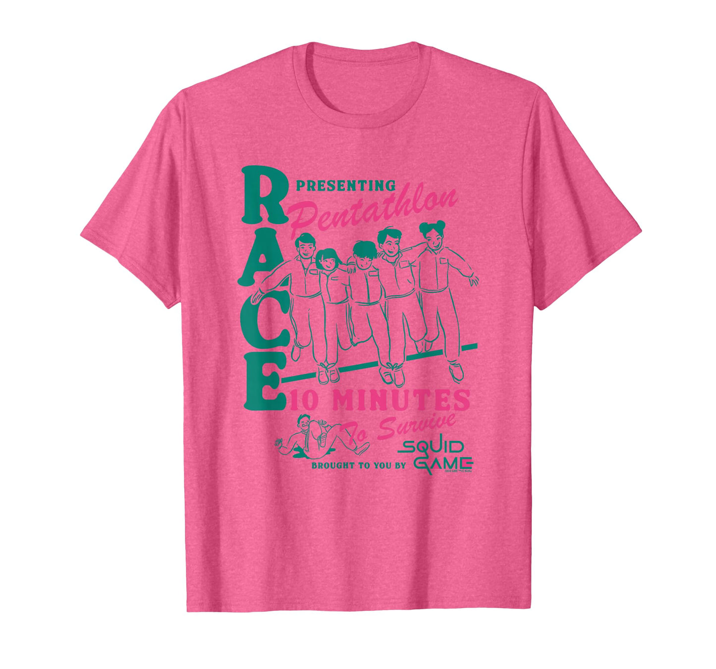 Squid Game Pentathlon Officially Licensed T-Shirt