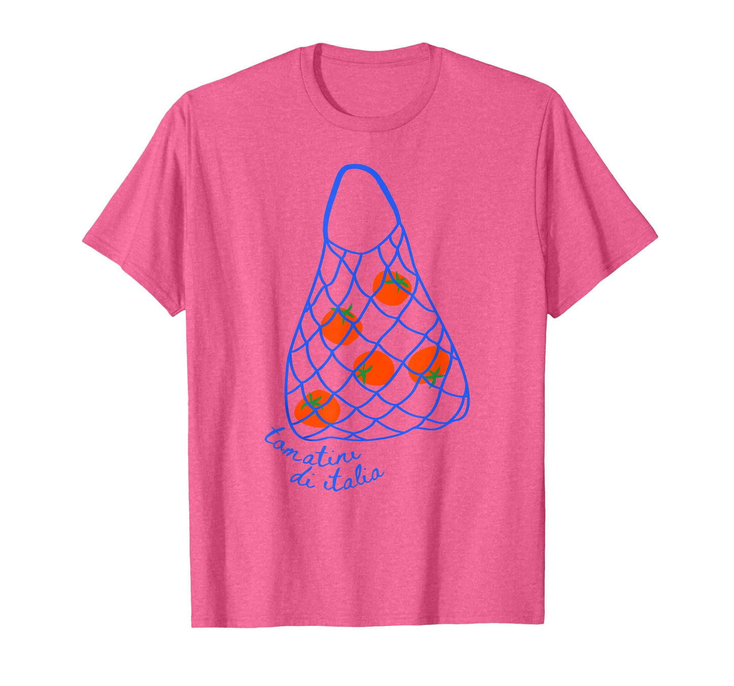 Tomato Bag Girl Summer Gardening Farmer Aesthetic T-Shirt