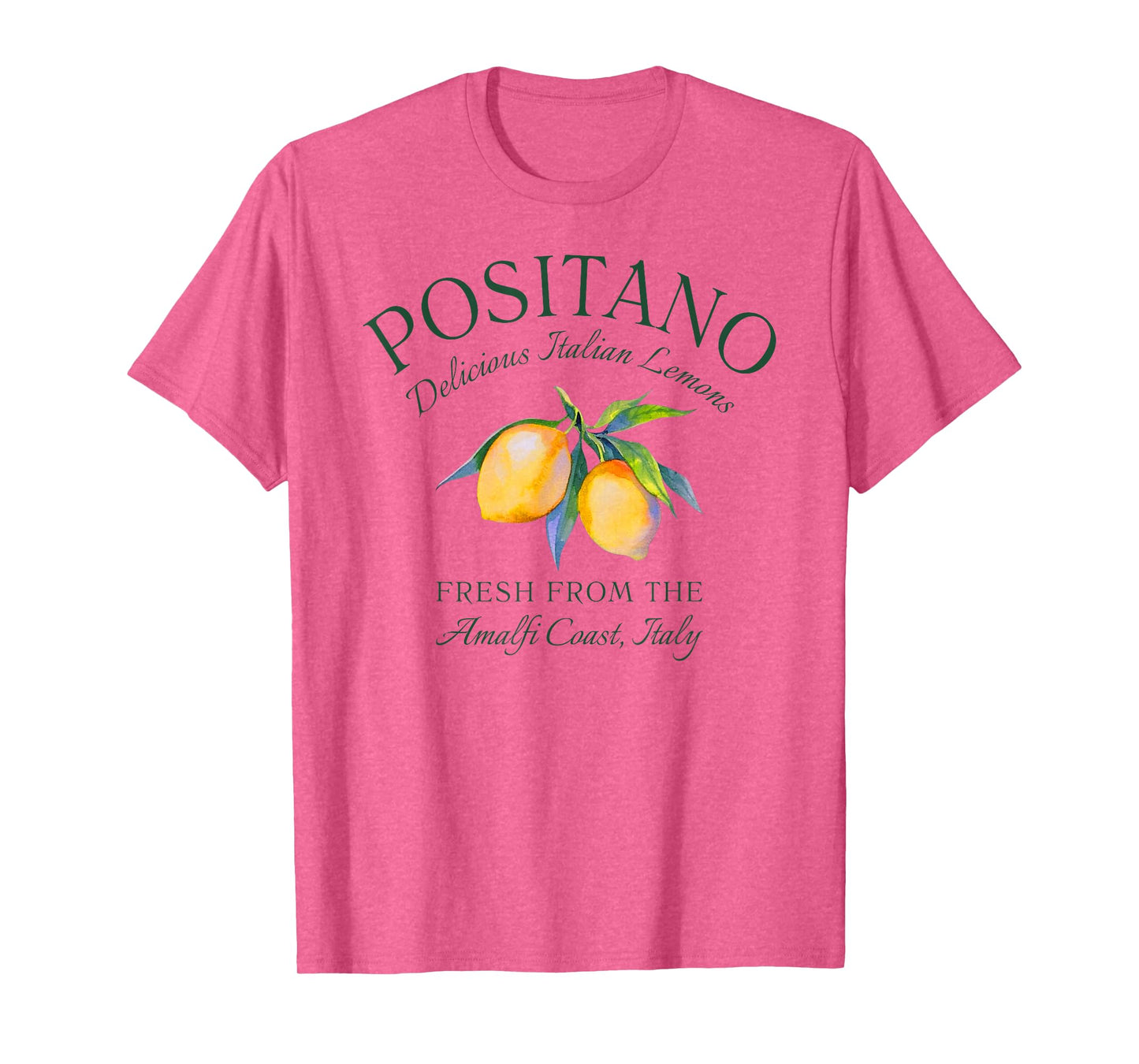 Positano Italy Amalfi Coast Italian Lemons Italian Town T-Shirt