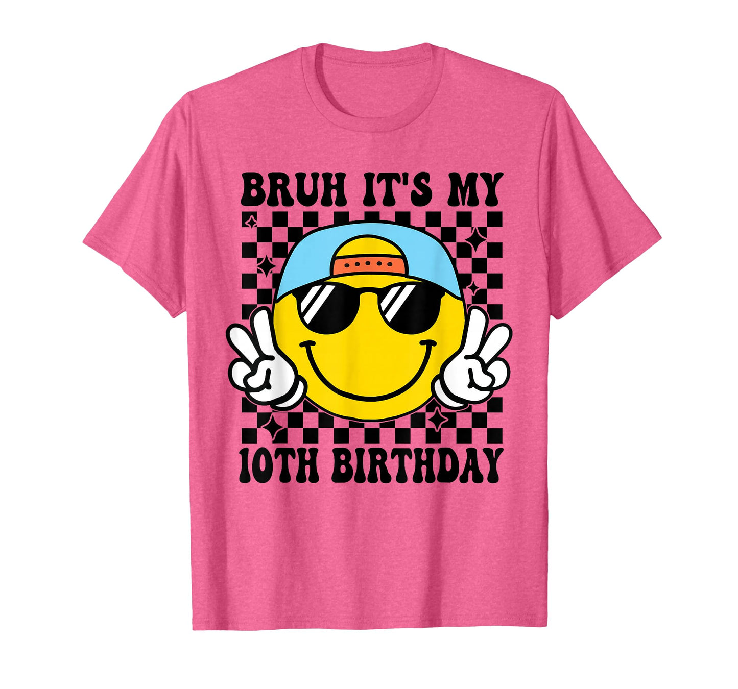 Bruh It's My 10th Birthday 10 Year Old Birthday Boys Girls T-Shirt