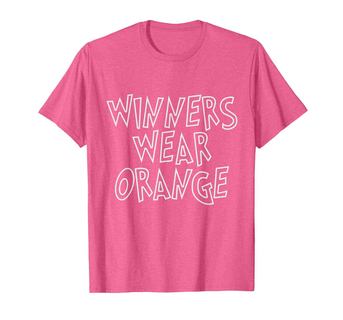 Winners Wear Orange Summer Camp Color war Orange Team Spirit T-Shirt