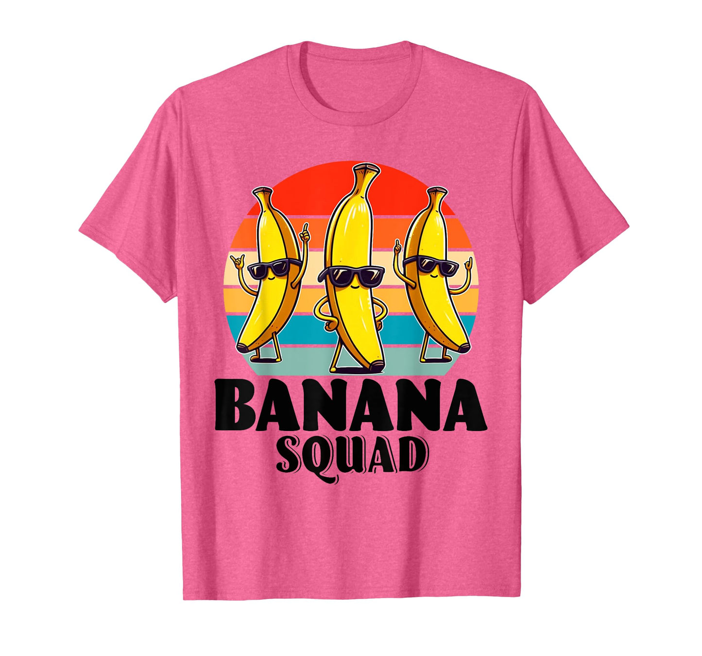 Bananas Shirt Men Women Cute Banana Gifts Funny Banana Squad T-Shirt