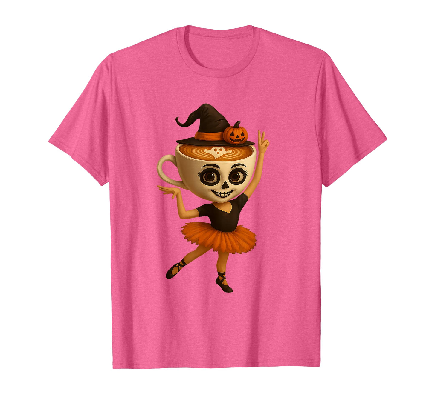 Ballerina Cappuccina Italian Brainrot Meme Halloween T-Shirt