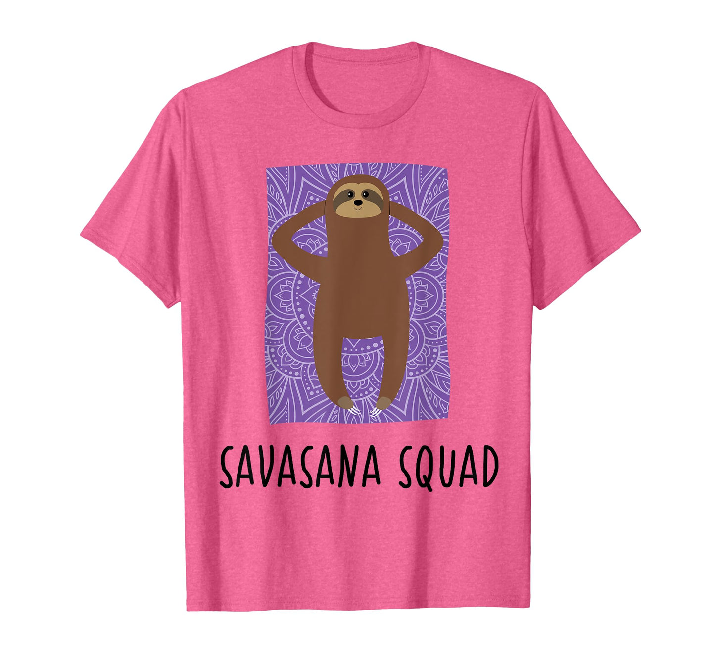Savasana Squad Shirt | Practicioner Instructor Sloth Yoga T-Shirt