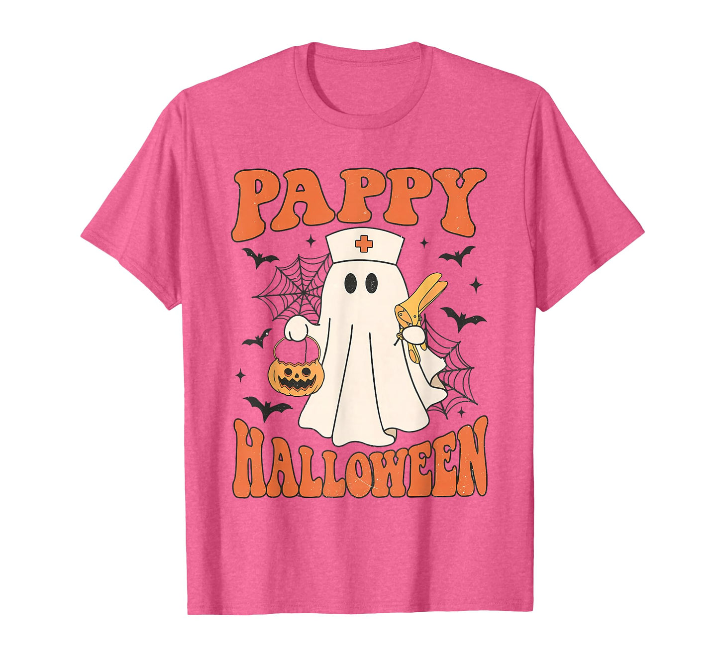 Pappy Halloween Ghost with Speculum OB Nursing Department T-Shirt