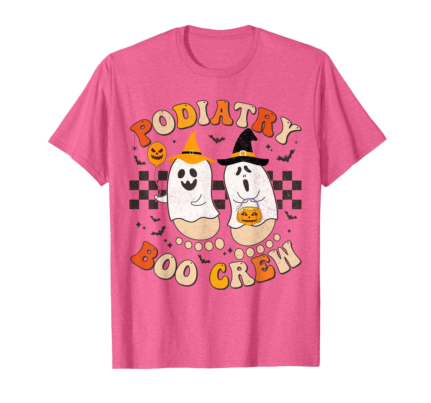 Halloween Foot Doctor Podiatrist Podiatry Boo Crew Ghost T-Shirt