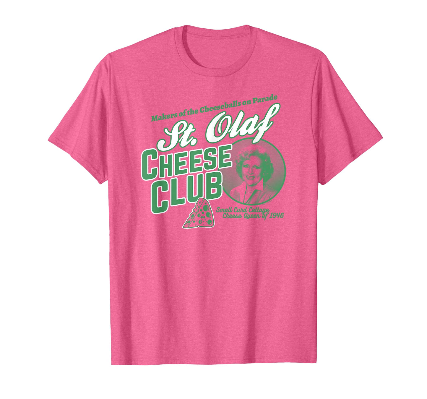 The Golden Girls St. Olaf Cheese Club Rose TV Show T-Shirt