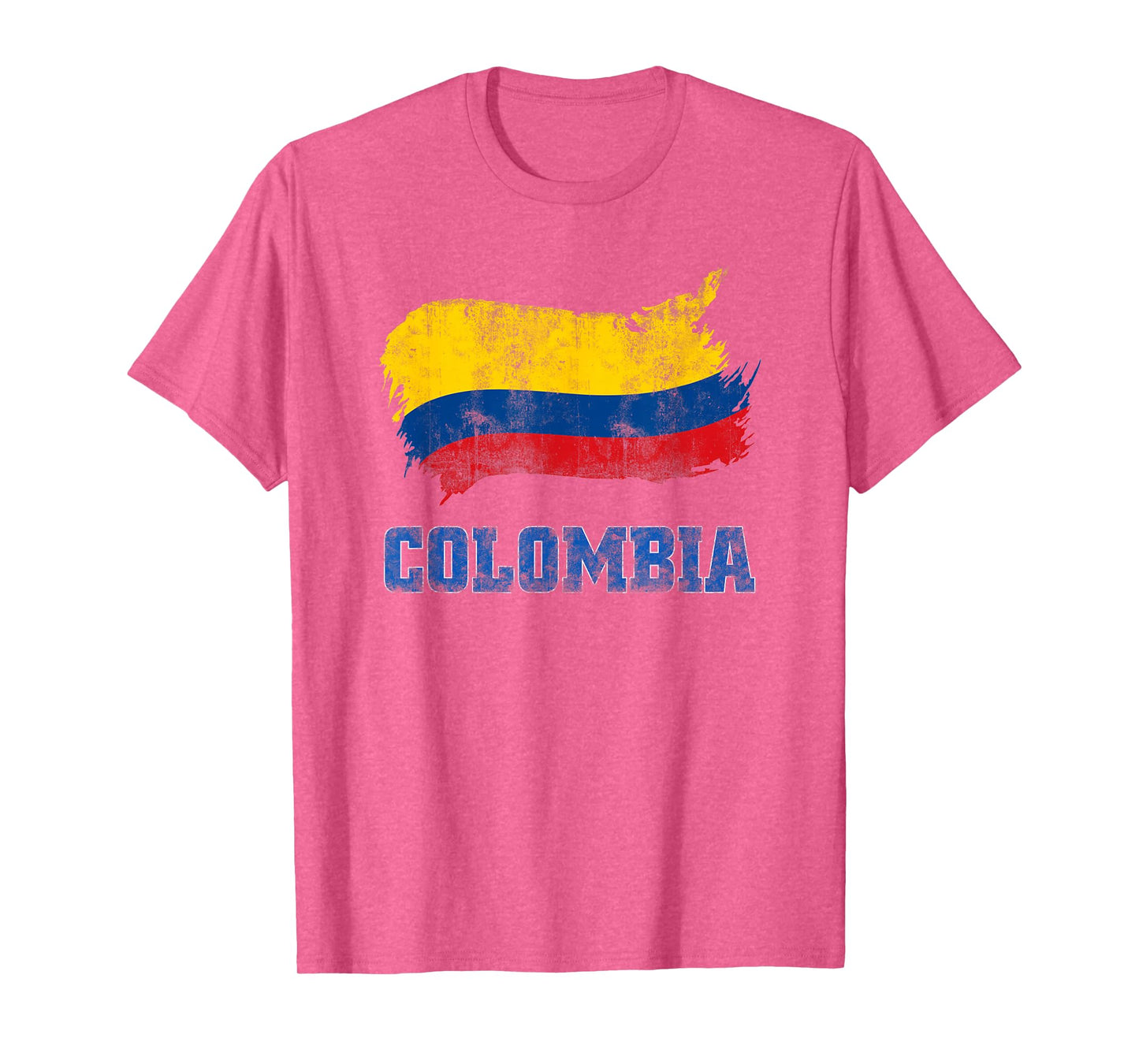 Colombia Flag Design Columbian Men Women Clothing Outfit T-Shirt