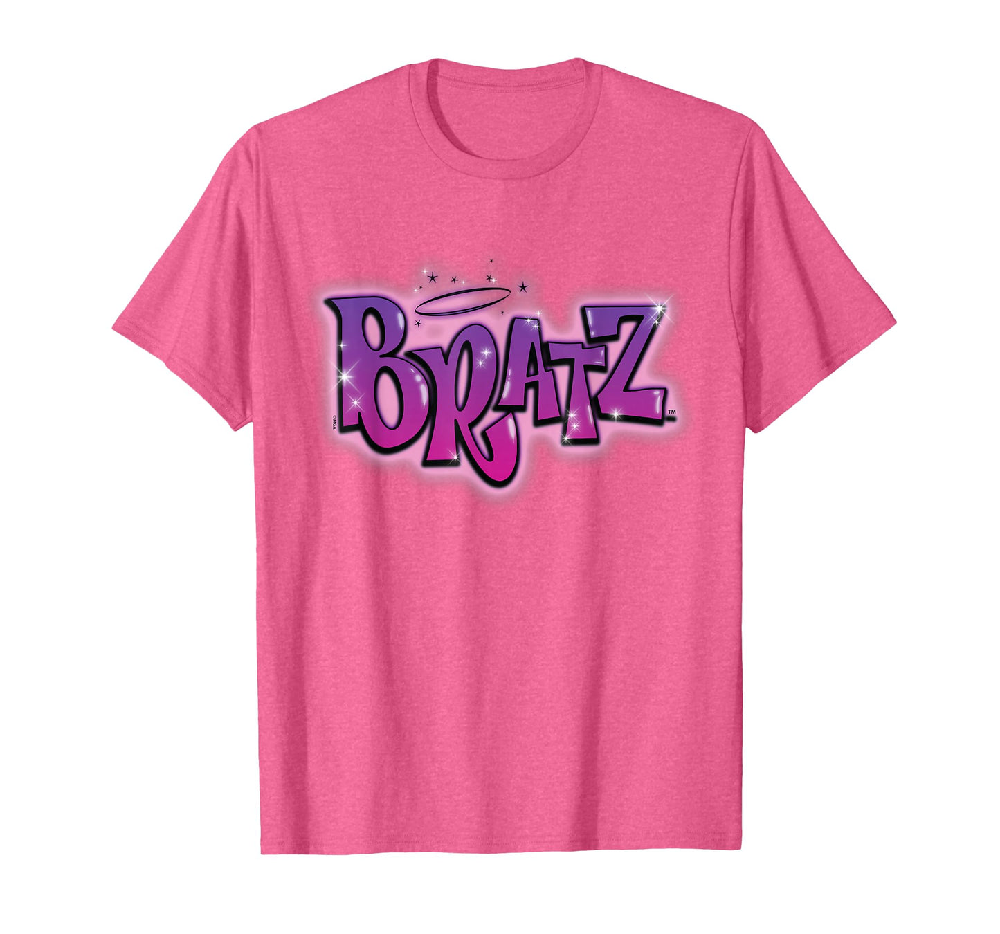 Bratz - Airbrush Pink and Purple Logo T-Shirt