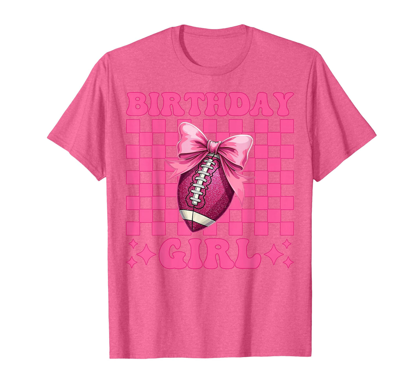 Birthday Girl American Football Girl T-Shirt