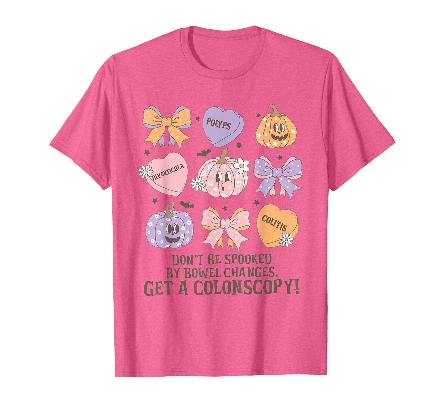 GI Nurse Halloween Get A Colonscopy Gastroenterology Pumpkin T-Shirt