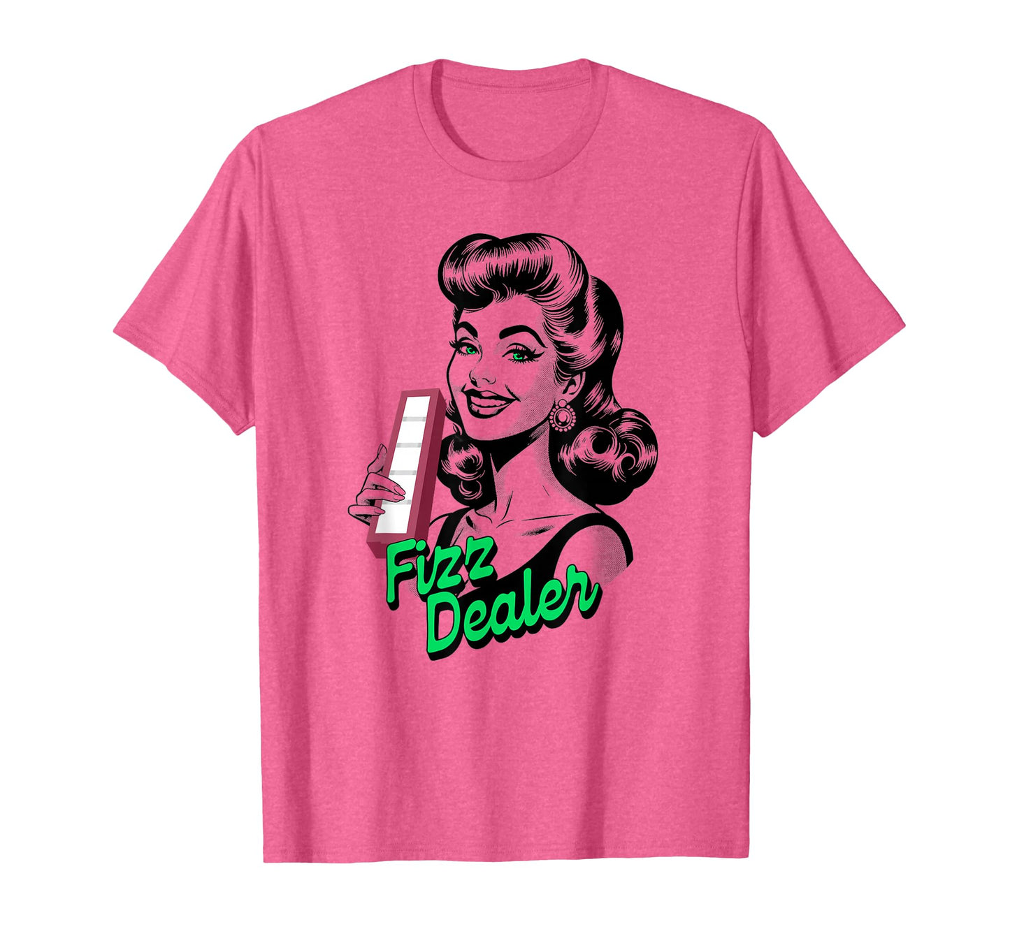 Fizz Dealer Retro Soda Pop Art Funny Vintage T-Shirt