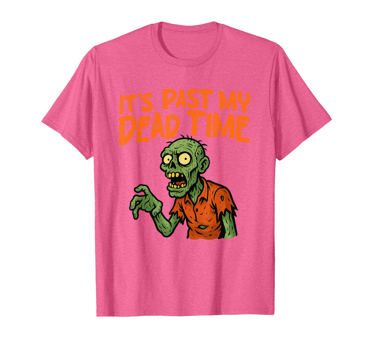 It’s Past My Dead Time Zombie Funny Halloween Costume T-Shirt