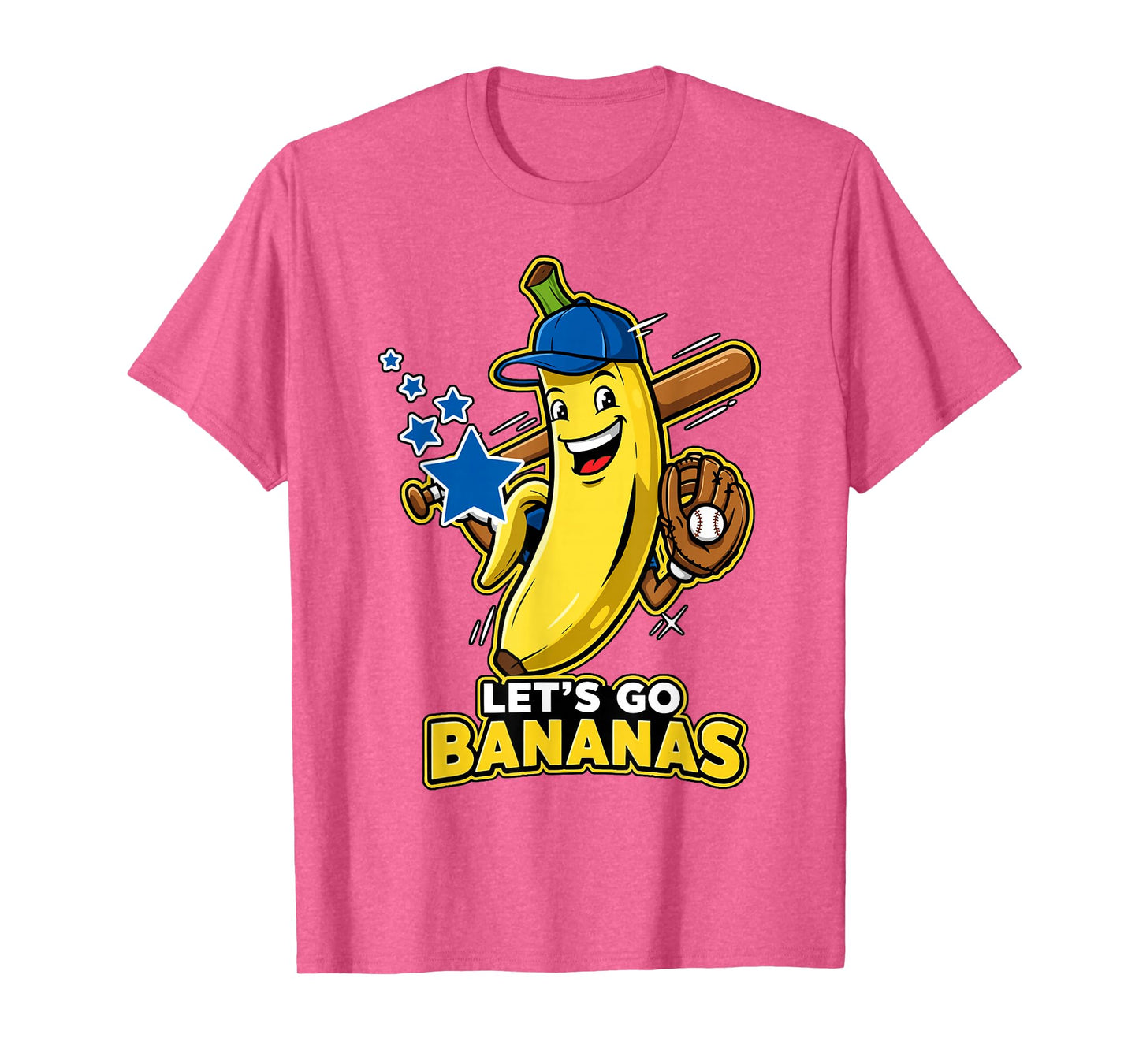 Funny Banana Shirts Gift Fruit Lovers Boys Lets Go Bananas T-Shirt