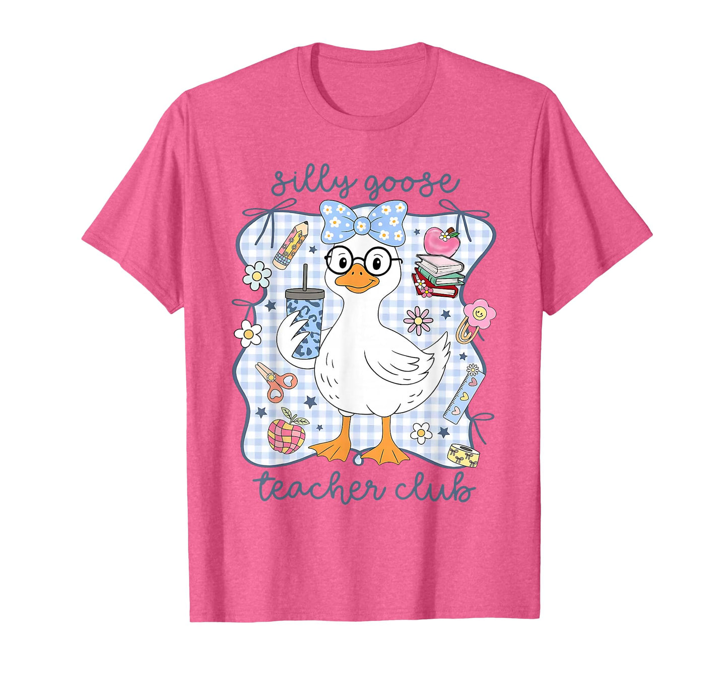 Silly Goose Teacher Club Back to School Funny First Day T-Shirt