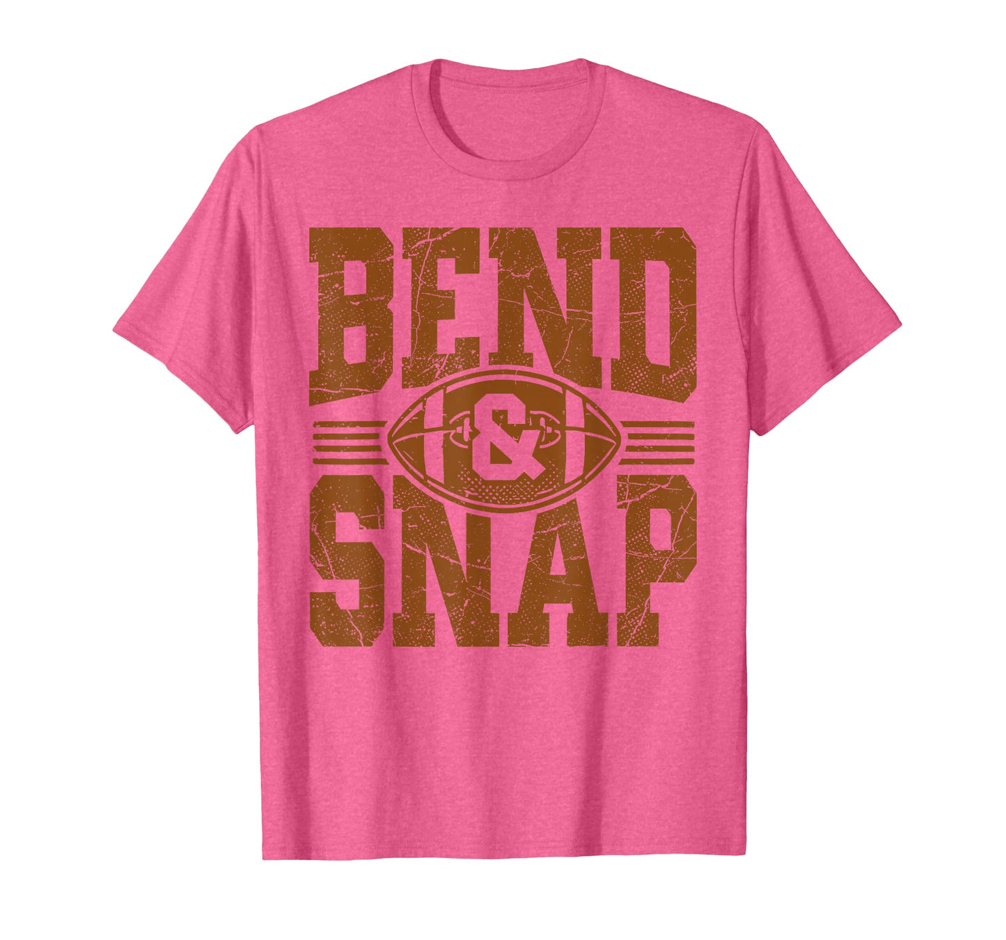 Bend and Snap Football Game Day Touchdown Season T-Shirt