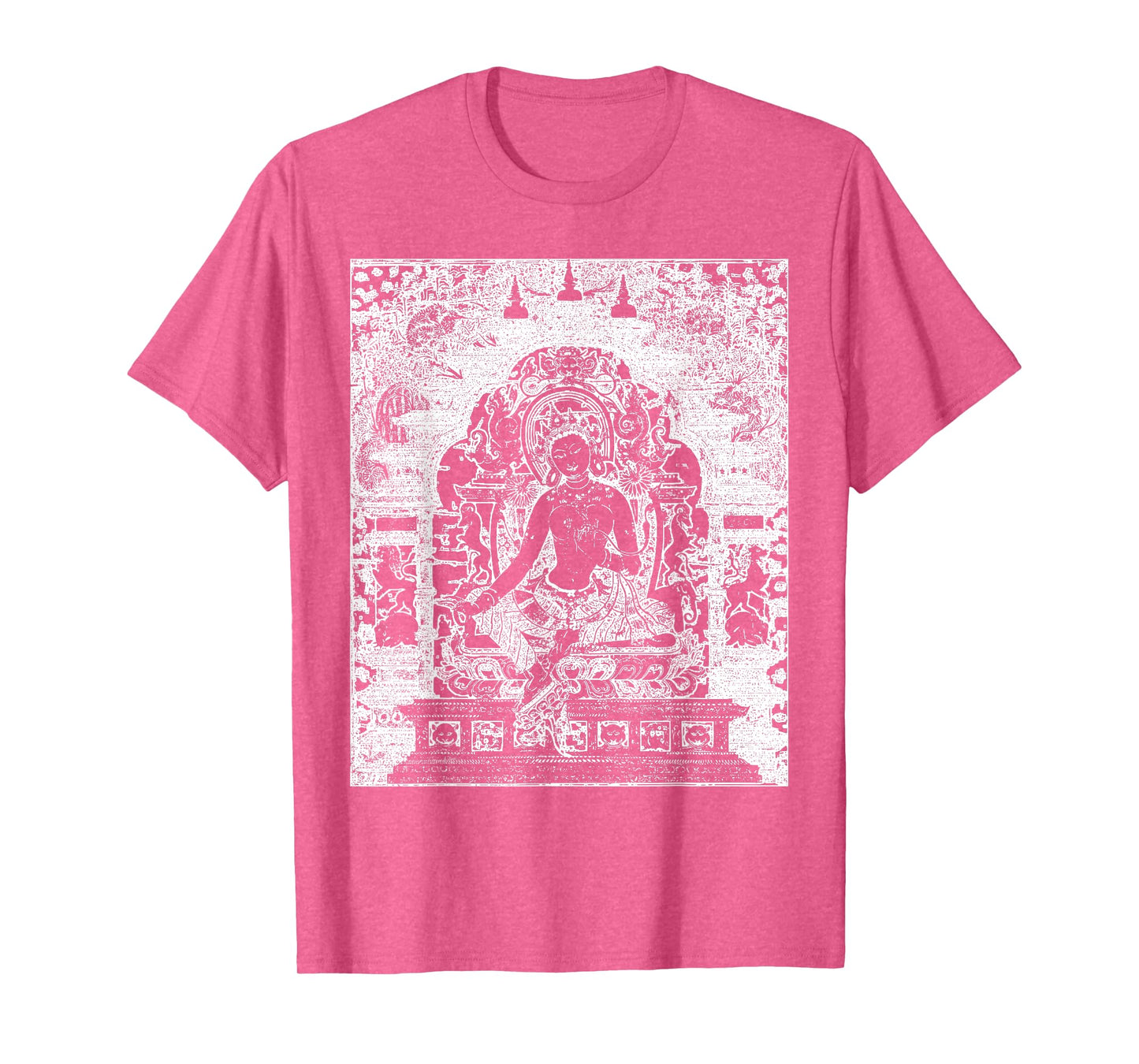 Green Tara Mantra Buddha Tibetan Vajrayana Buddhism T-Shirt