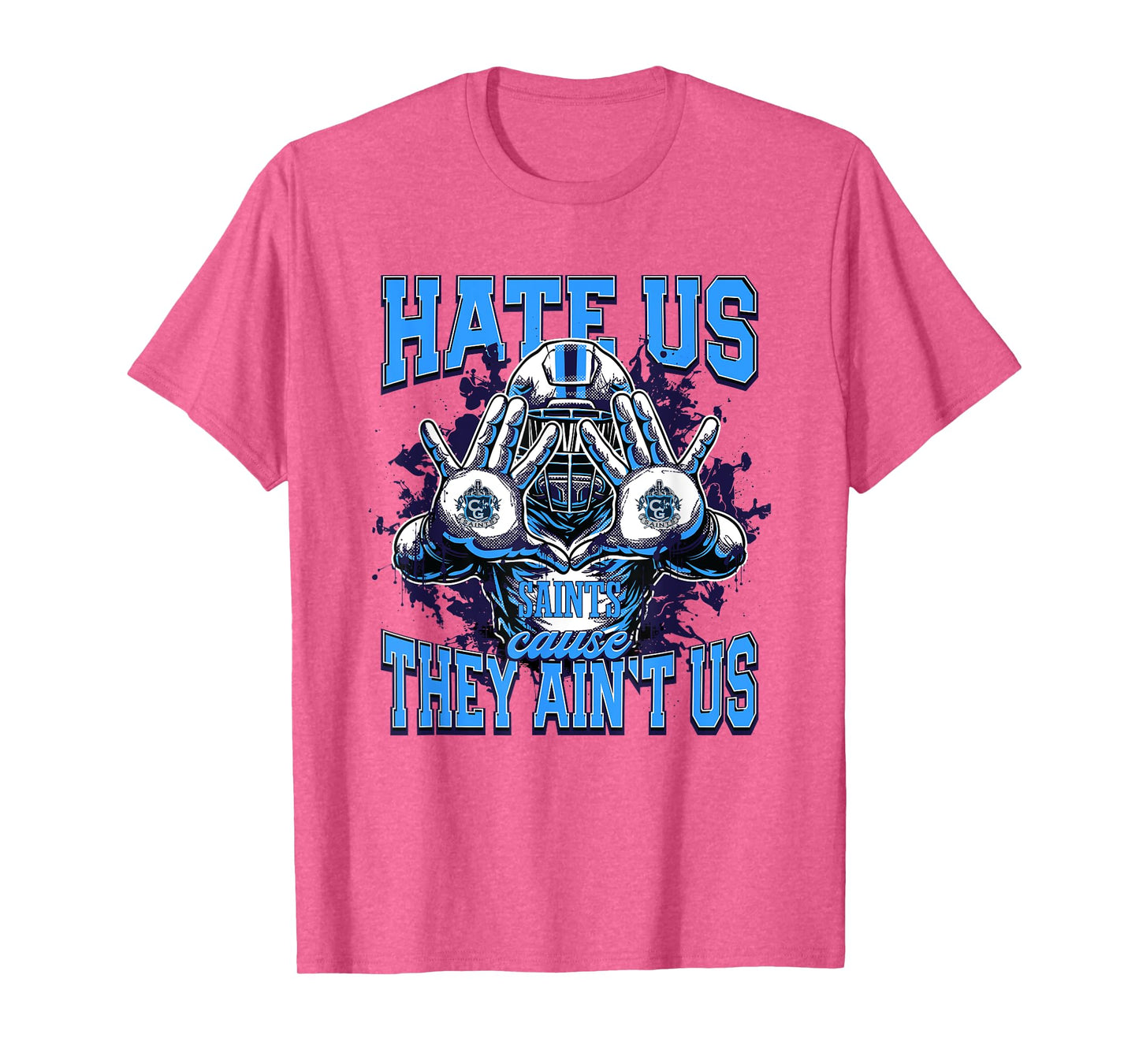 Cedar Grove Saints Logo Hate Us Cause They Ain't HS T-Shirt
