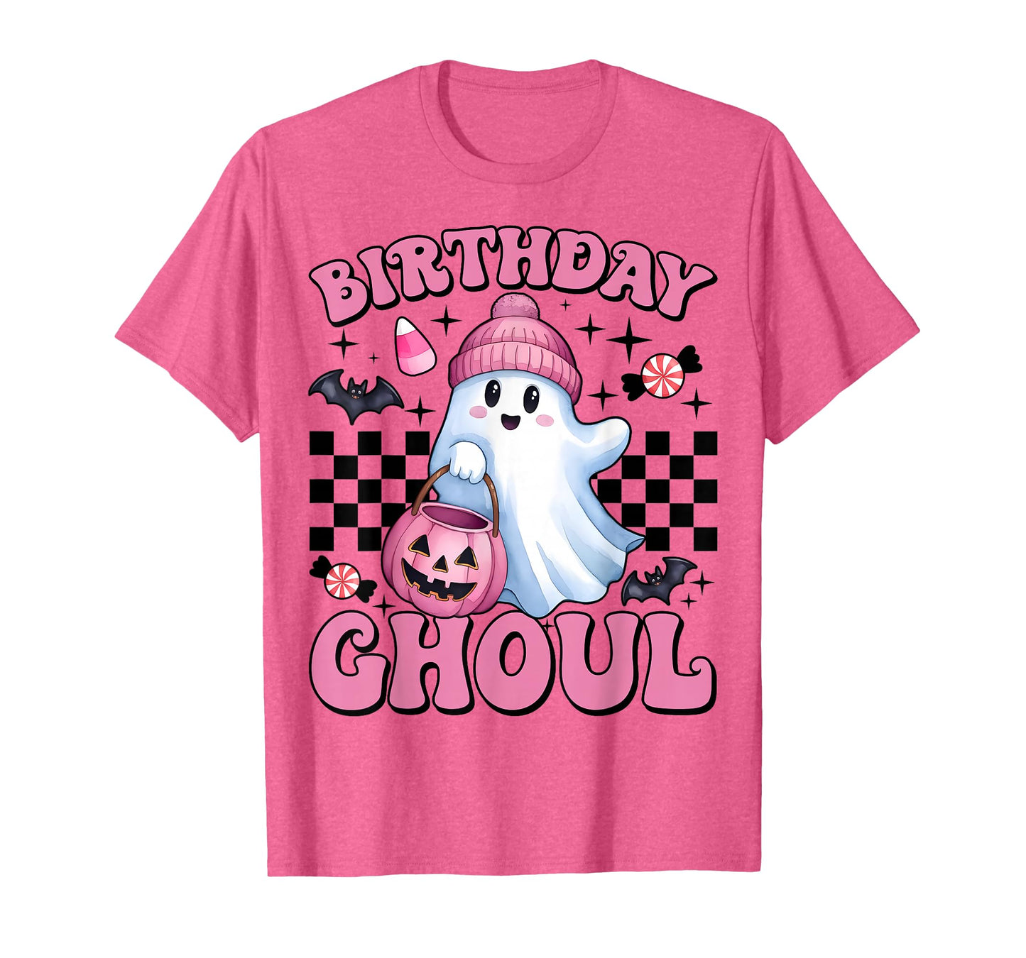 Birthday Ghoul Halloween Bday Party Anniversary Toddler Girl T-Shirt
