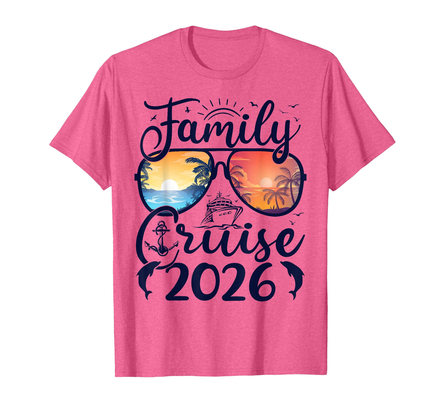 Family Cruise 2026 Summer Vacation Matching Family Cruise T-Shirt