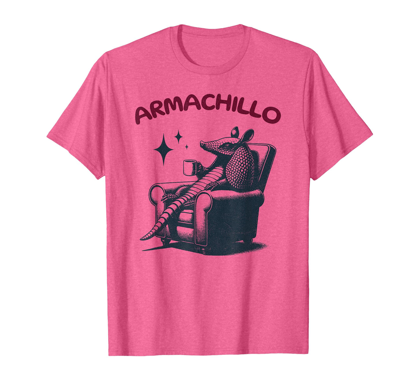 Armachillo - Funny Chilling Armchair Armadillo T-Shirt