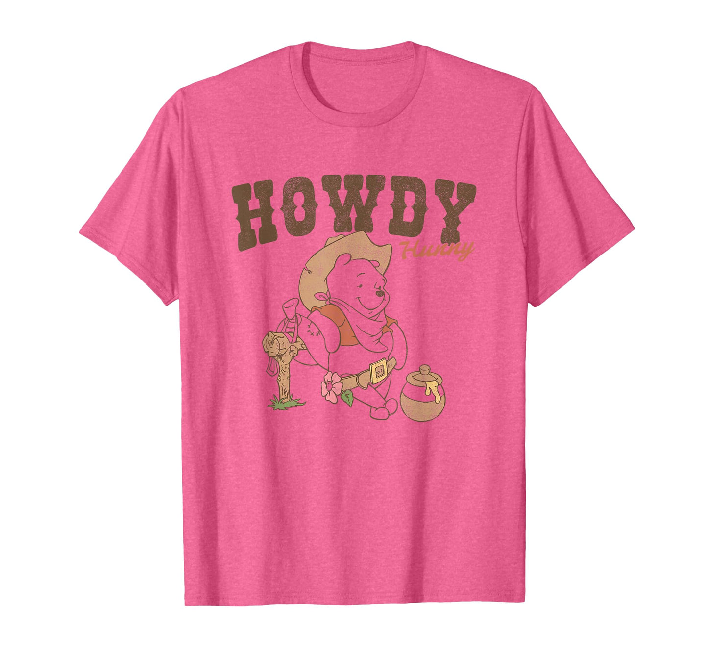 Disney Winnie the Pooh Howdy Hunny Western Bear T-Shirt