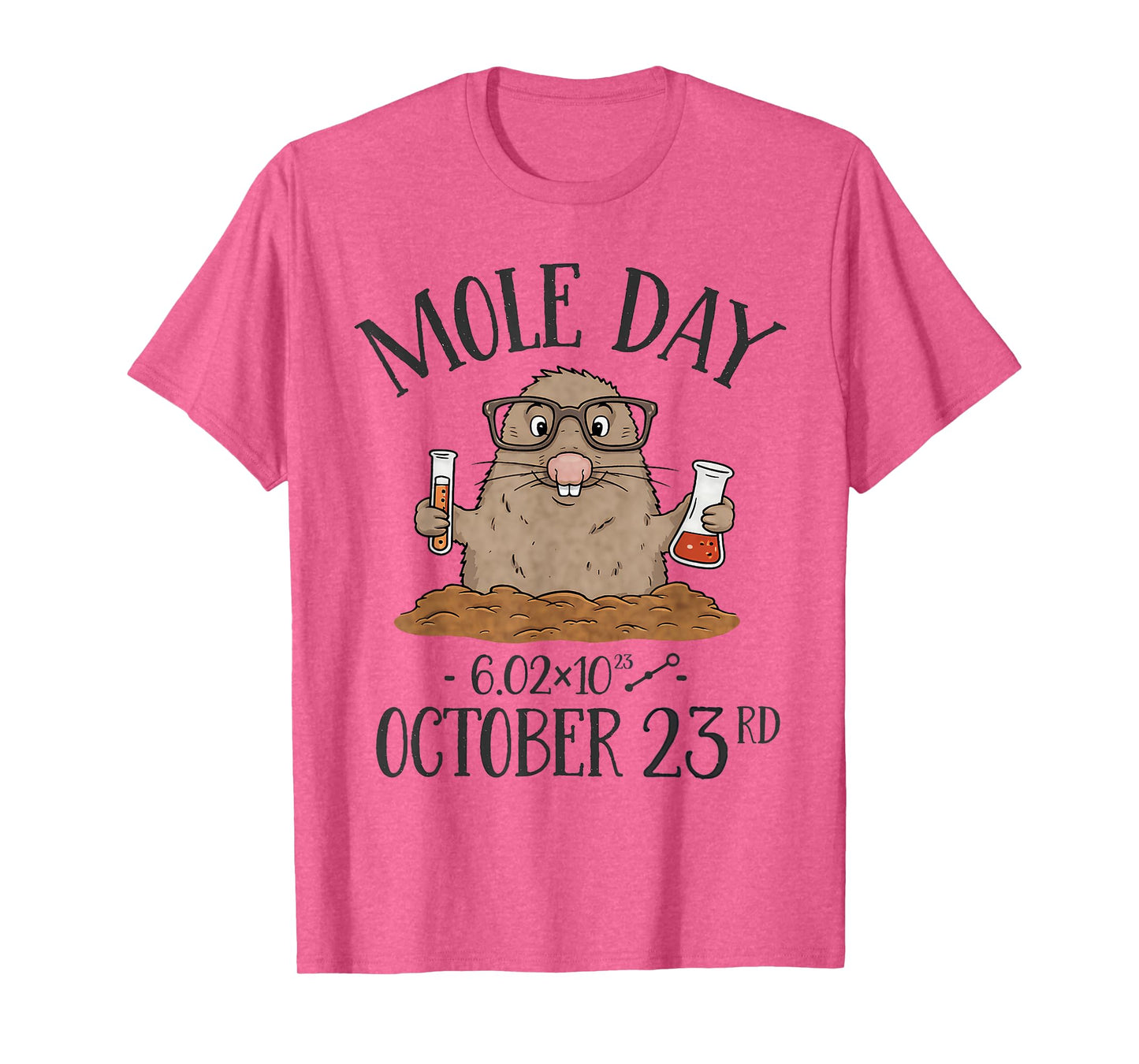 Mole Day Avogadro's Number October 23rd T-Shirt