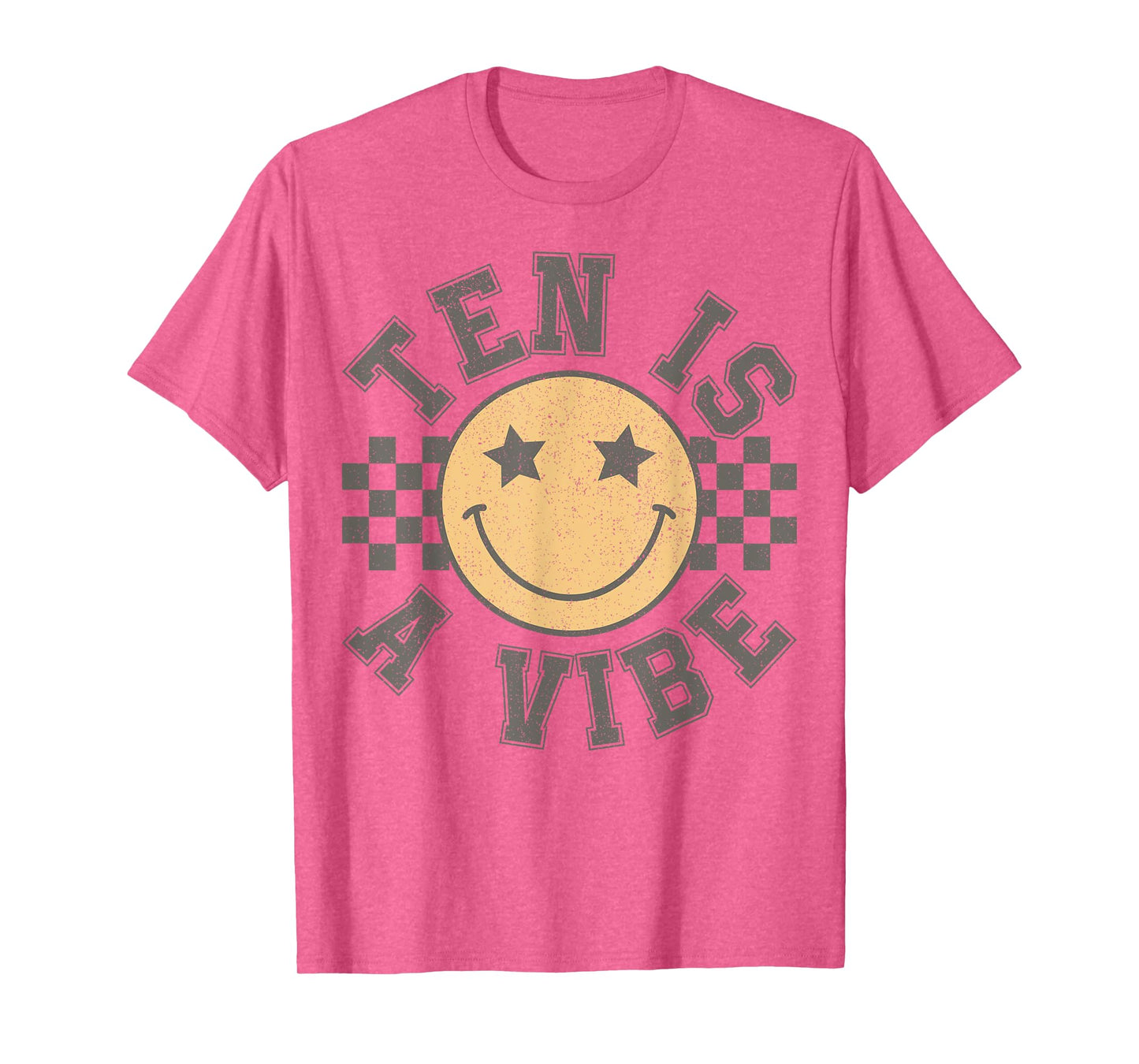 Ten is A Vibe 10th Birthday 10 Years Old Birthday T-Shirt