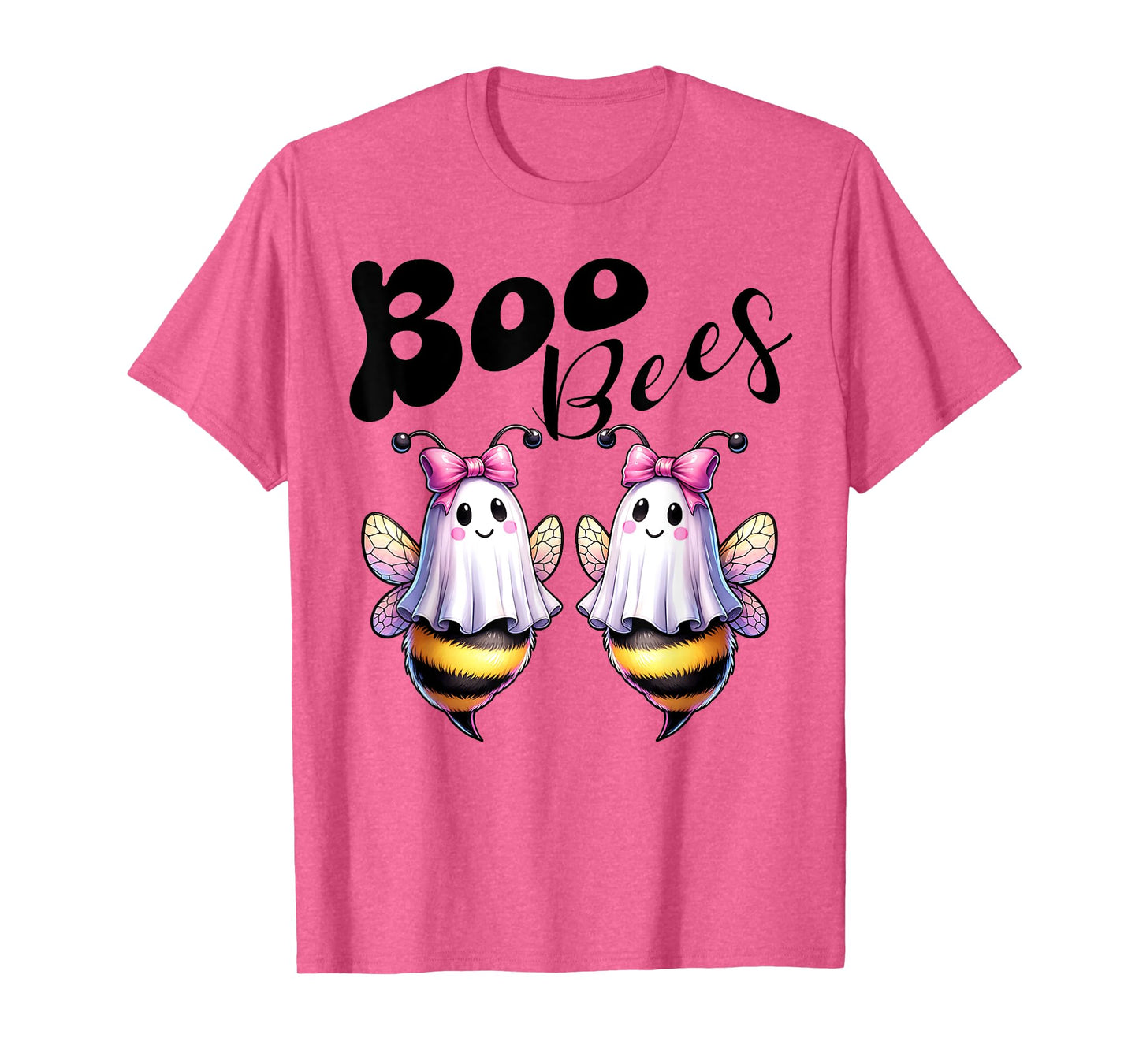 Boo Bees Ghost Bee Halloween Costume Women Funny T-Shirt