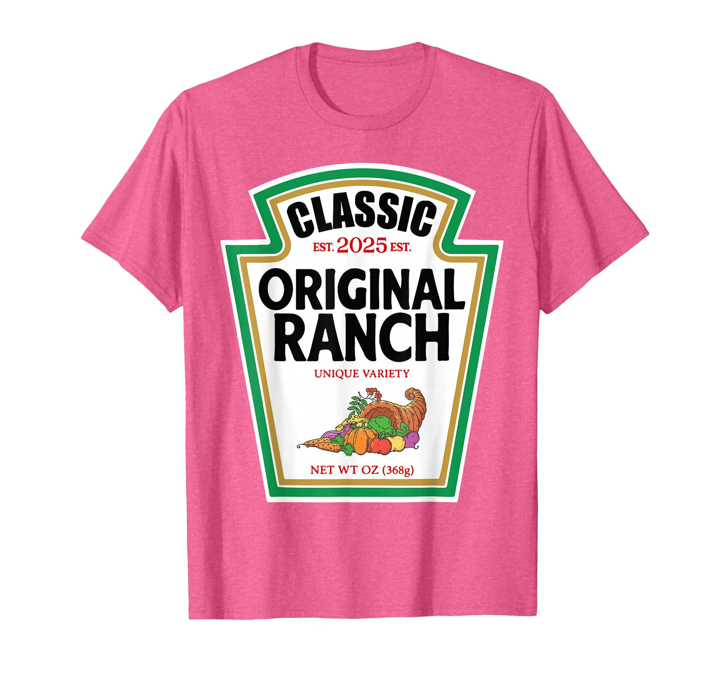 Ranch Sauce Green Salad Dressing Condiment DIY Halloween T-Shirt