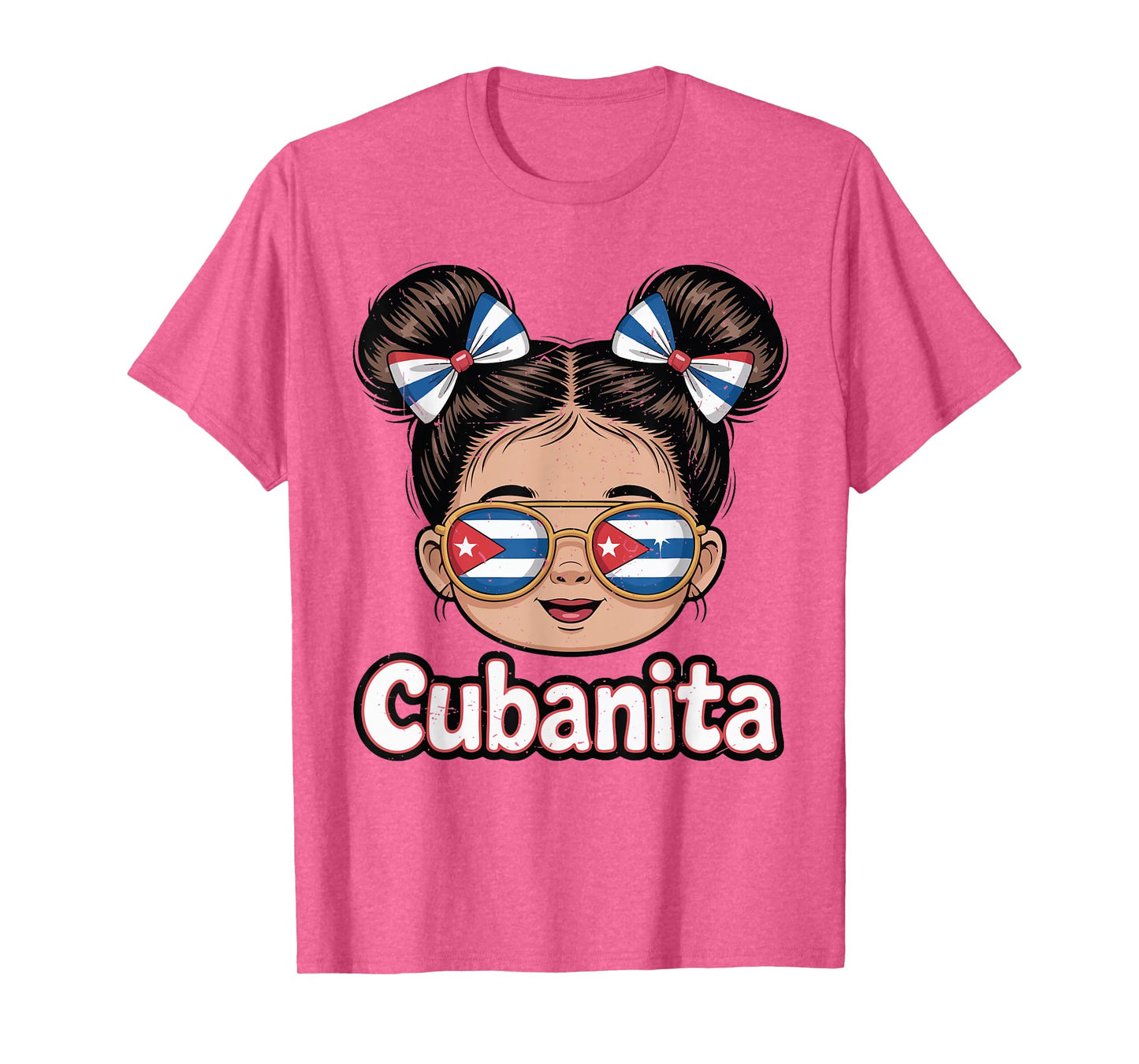 Cubanita Cuba Hispanic Heritage Month Cuban Girl Toddler T-Shirt