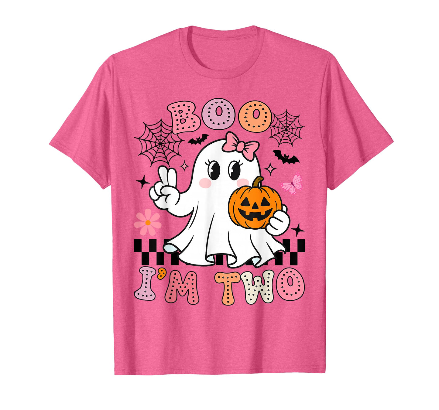 Halloween Birthday Boo im Two Groovy Birthday Outfit T-Shirt