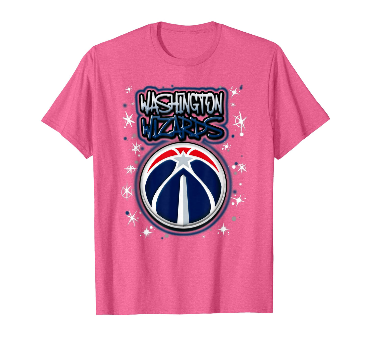 NBA Washington Wizards Airbrush Logo T-Shirt