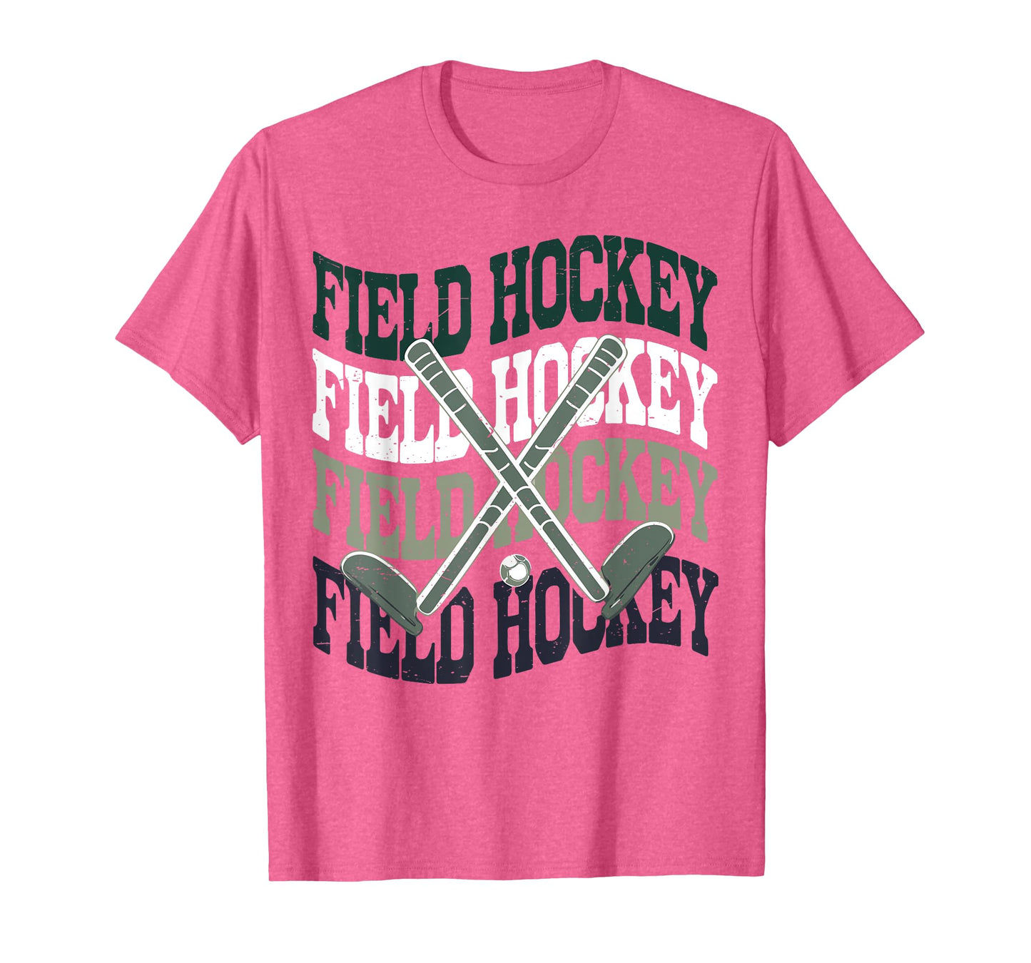 Girl Field Hockey Shirt Teen Youth Cute Sister Mom Practice T-Shirt