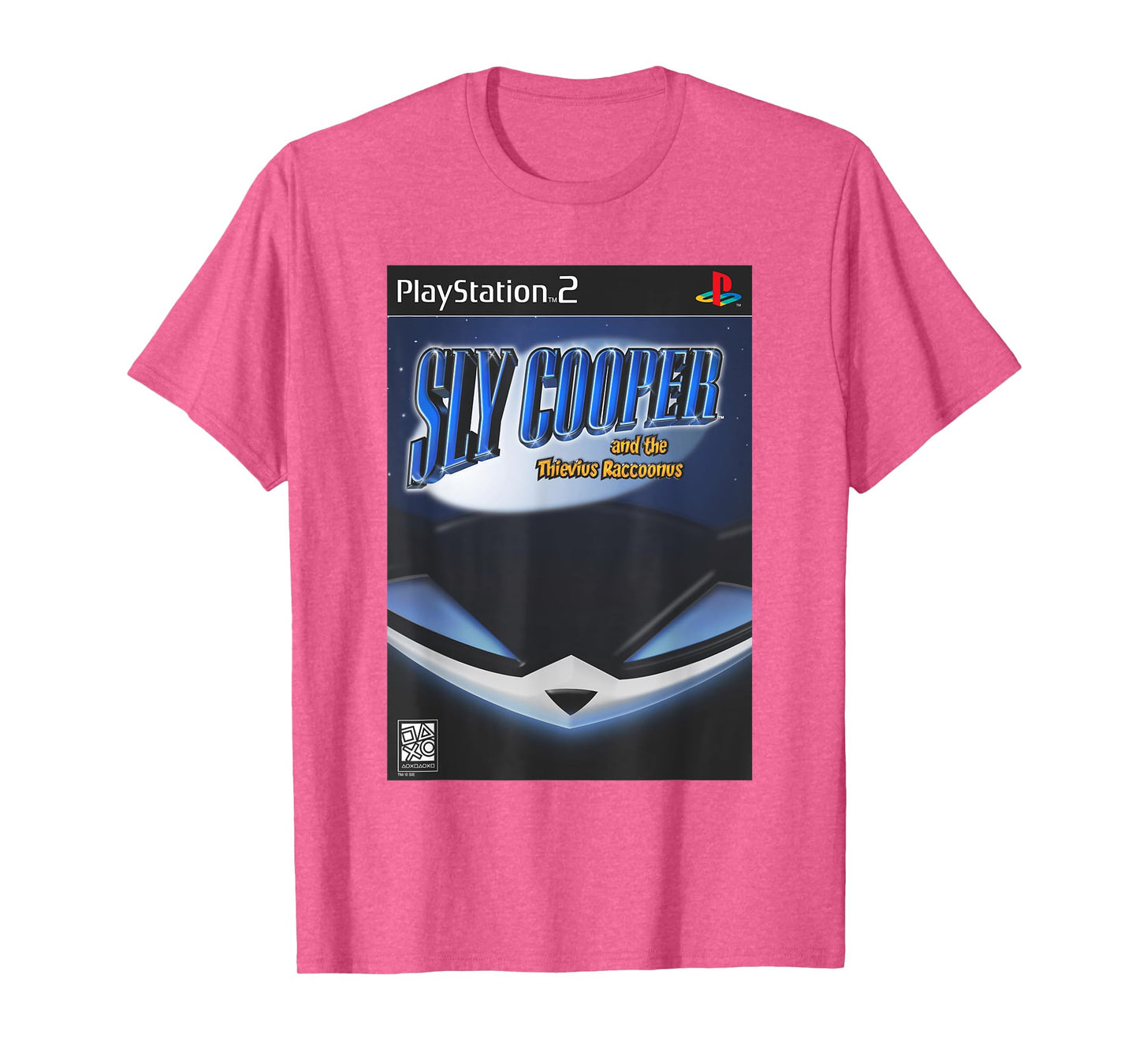 PlayStation 2 Sly Cooper Cover Art Video Game T-Shirt