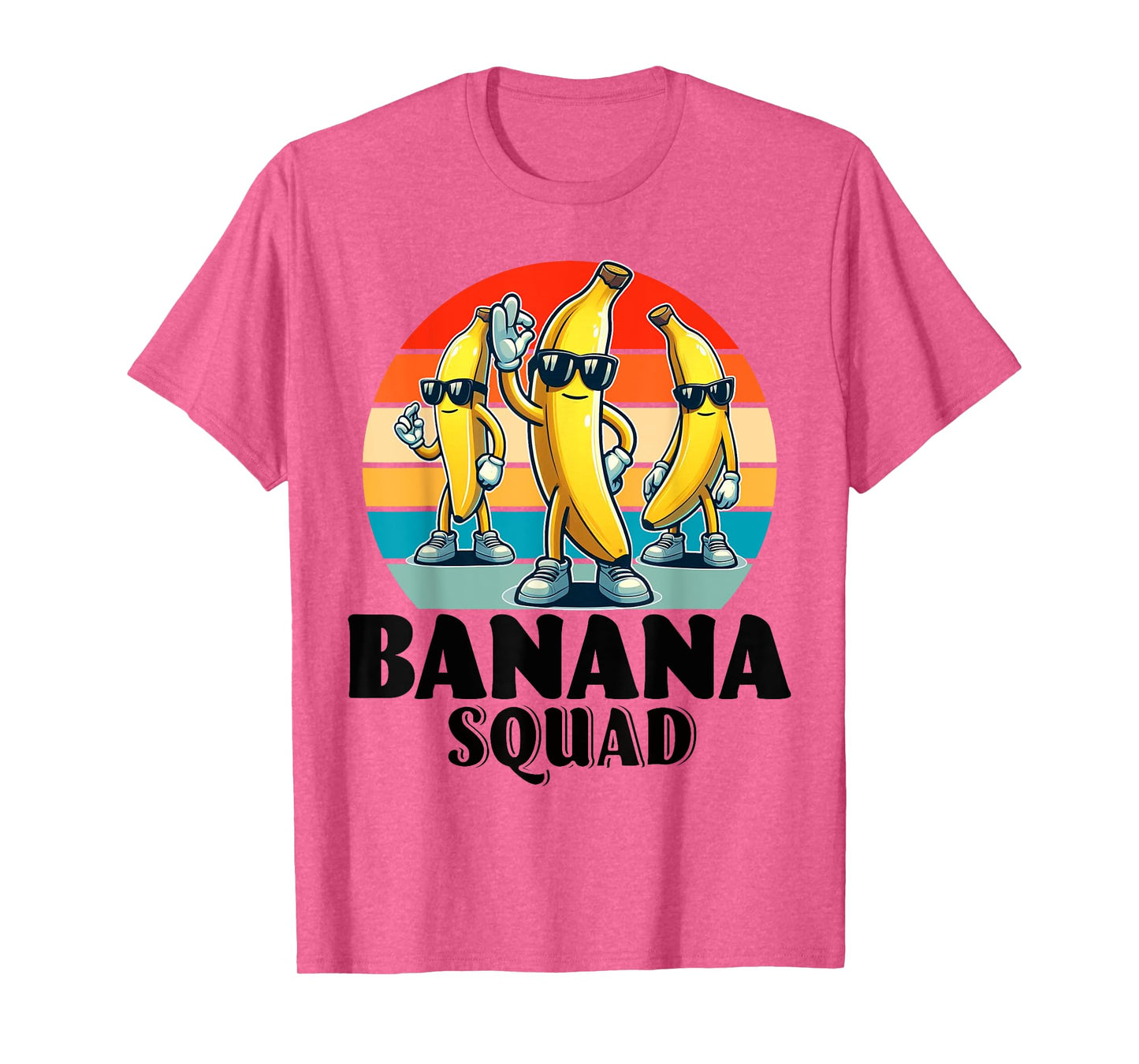 Bananas Shirt Men Women Cute Banana Gifts Funny Banana Squad T-Shirt