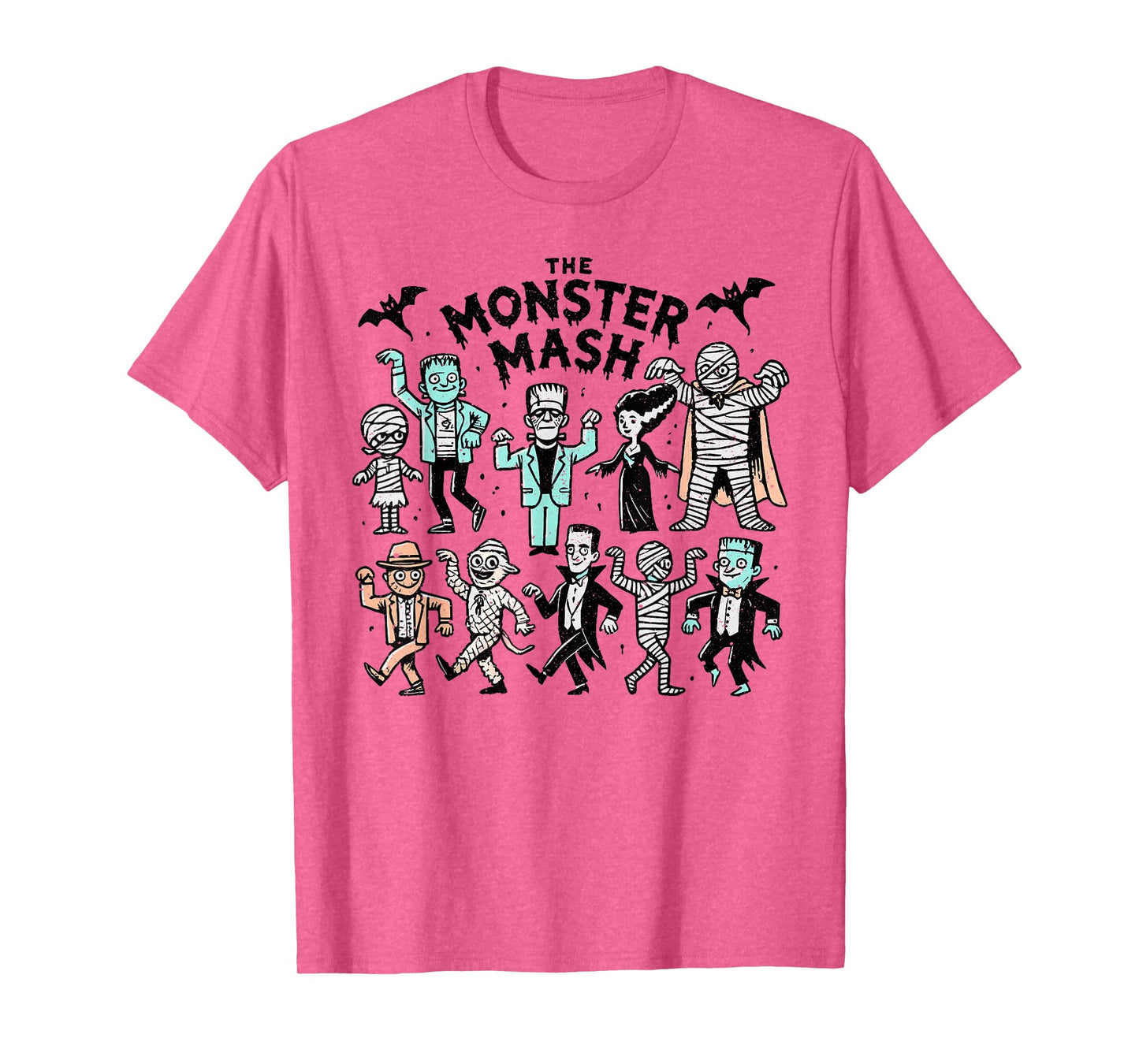 Cute Funny Monster Mash Frankenstein Horror Movies Lovers T-Shirt