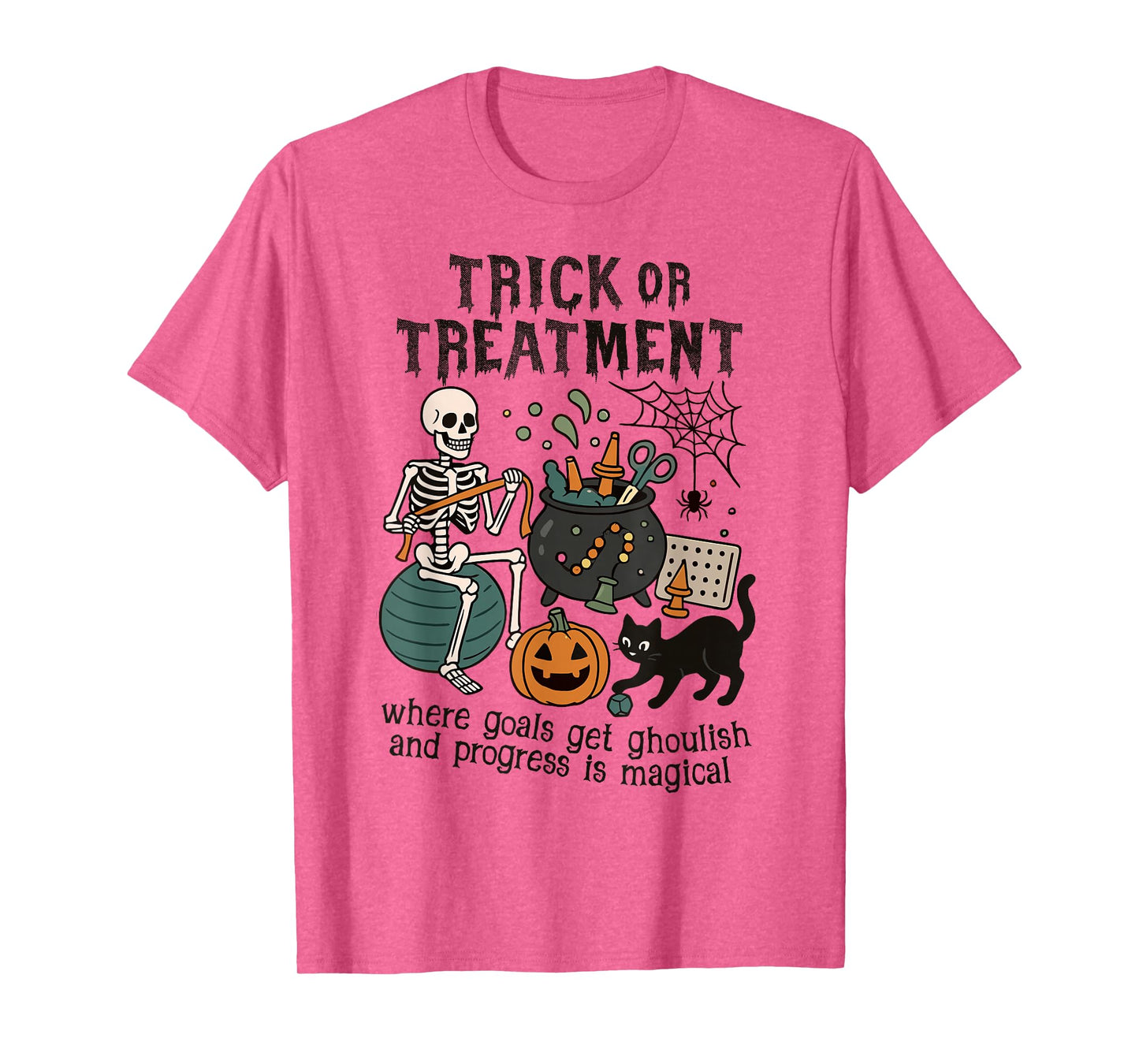 Trick or Treatment OT Halloween Funny Occupational Therapy T-Shirt