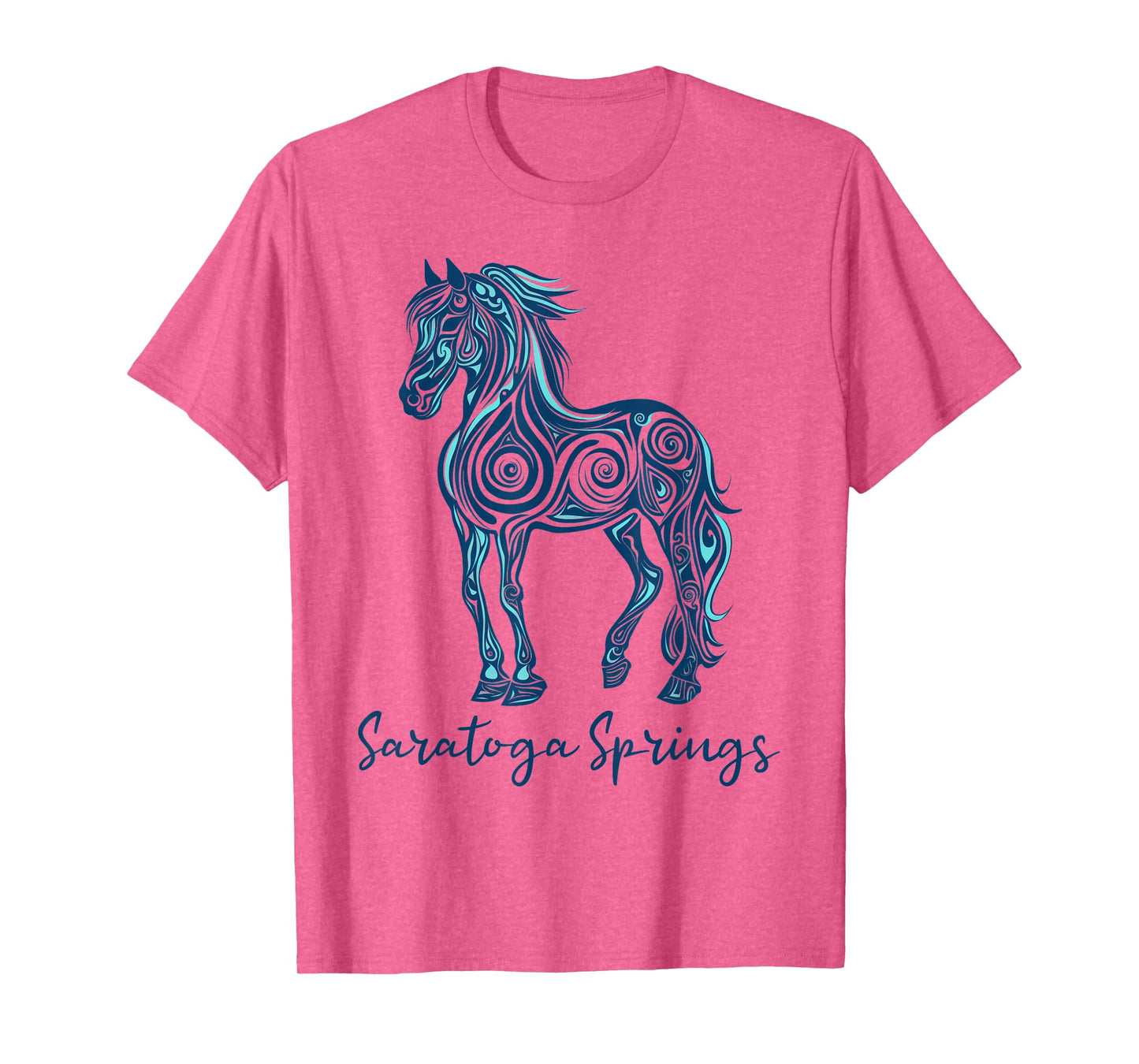 Saratoga Spring New York NY | Horse Race T-Shirt