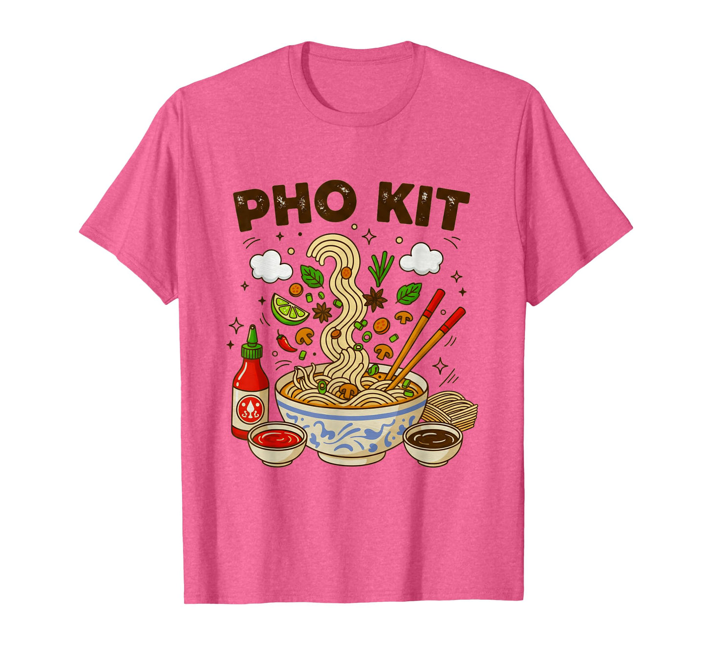Pho Kit Funny Vietnamese Ramen Lovers Noodle Soup Pho Kit T-Shirt