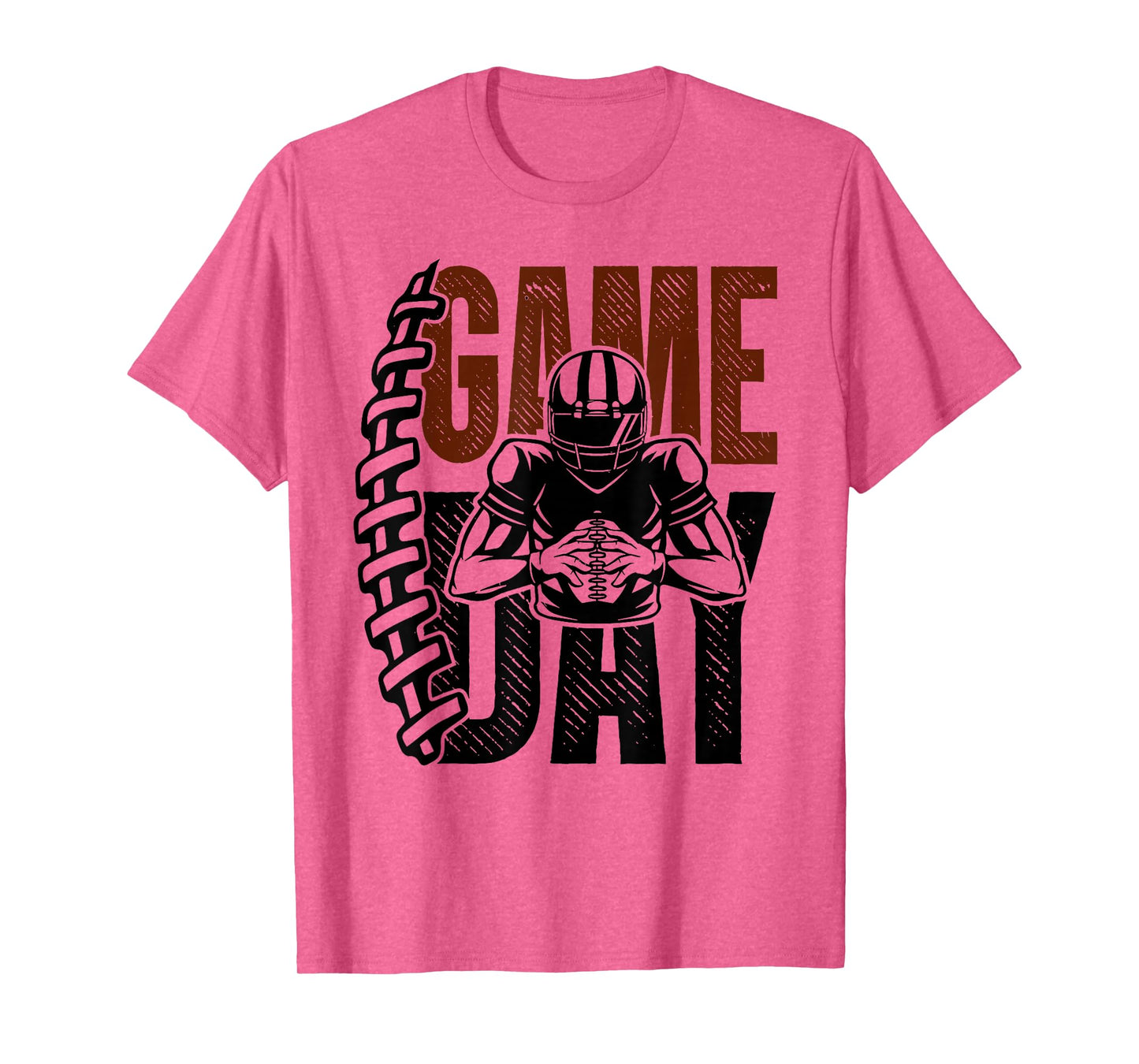 Game Day Football Season Funny Men Women Team Sports Vintage T-Shirt