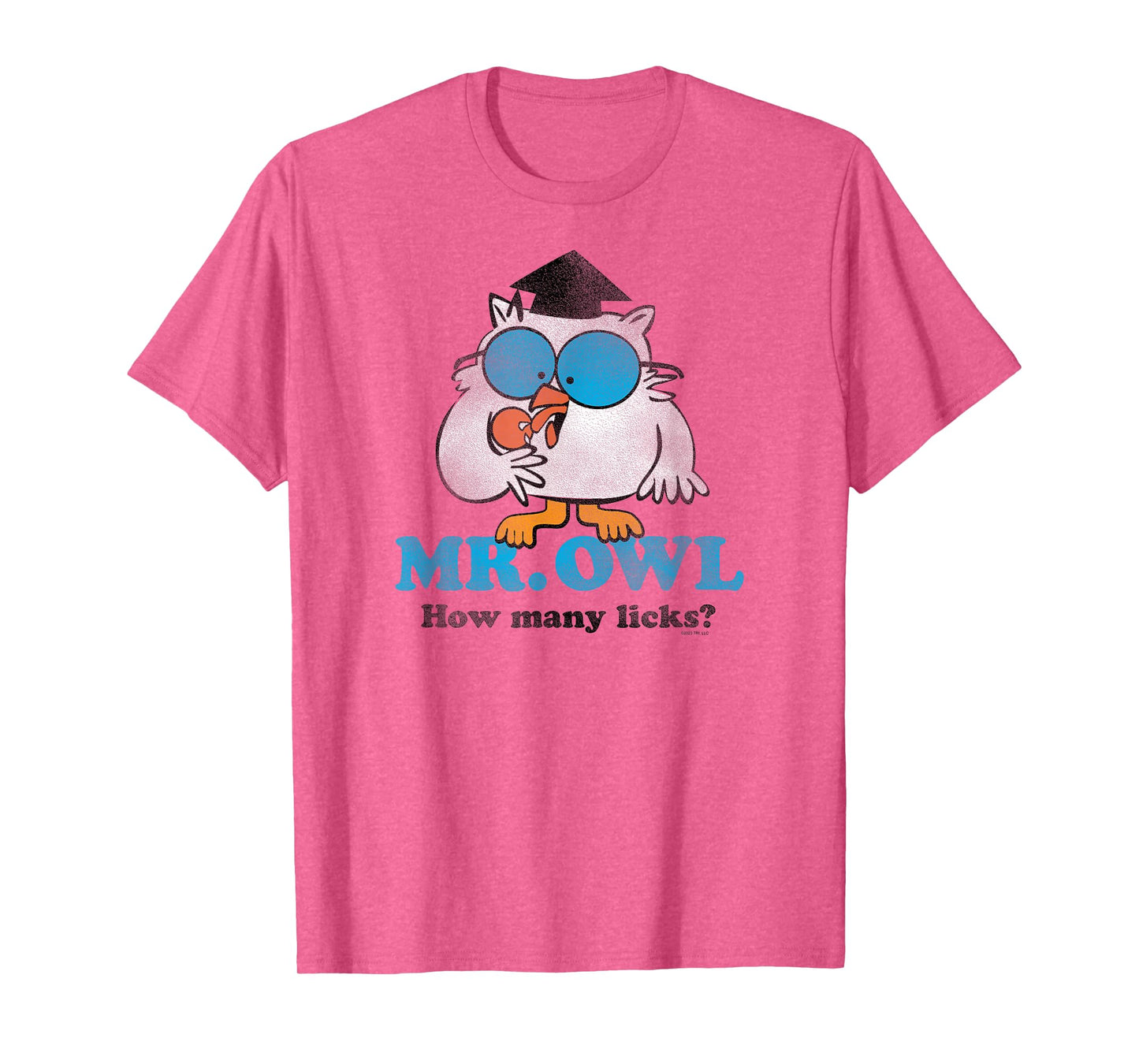 Tootsie Pops Mr. Owl How Many Licks? Sucker Candy T-Shirt