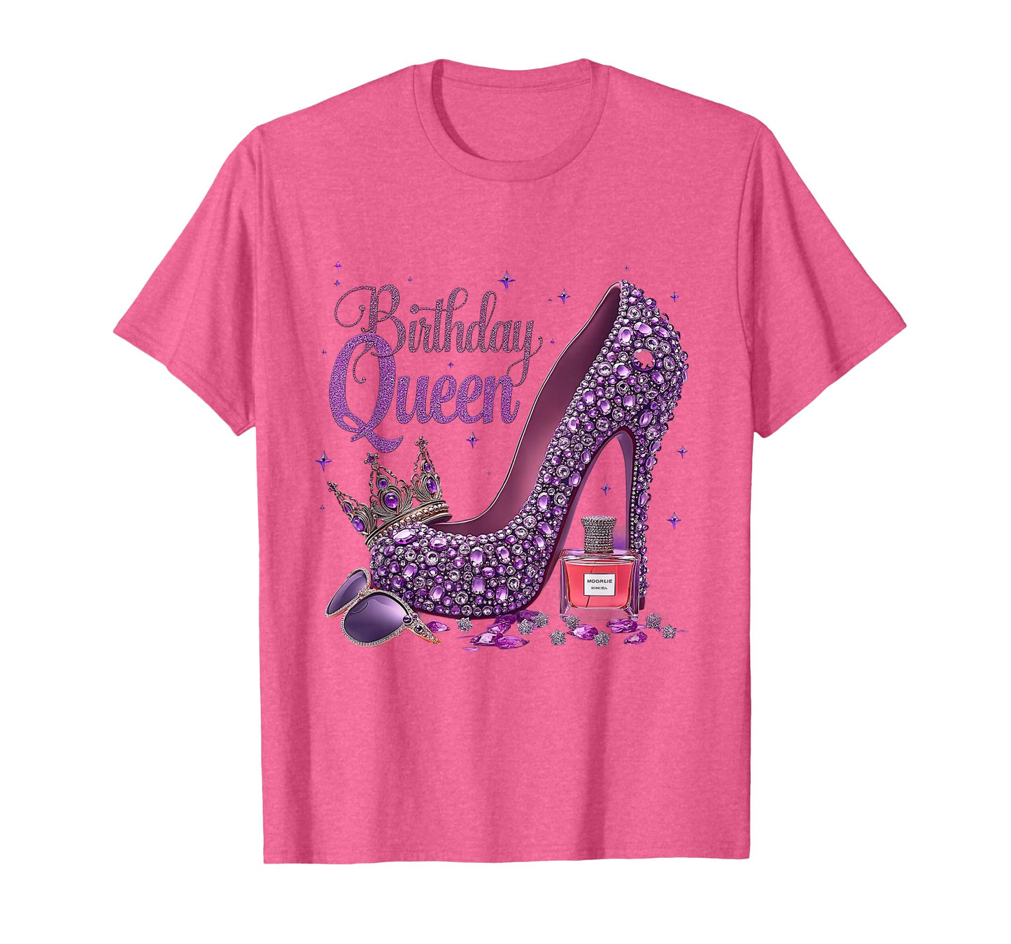 Birthday Queen Happy Birthday Party Girls Women T-Shirt