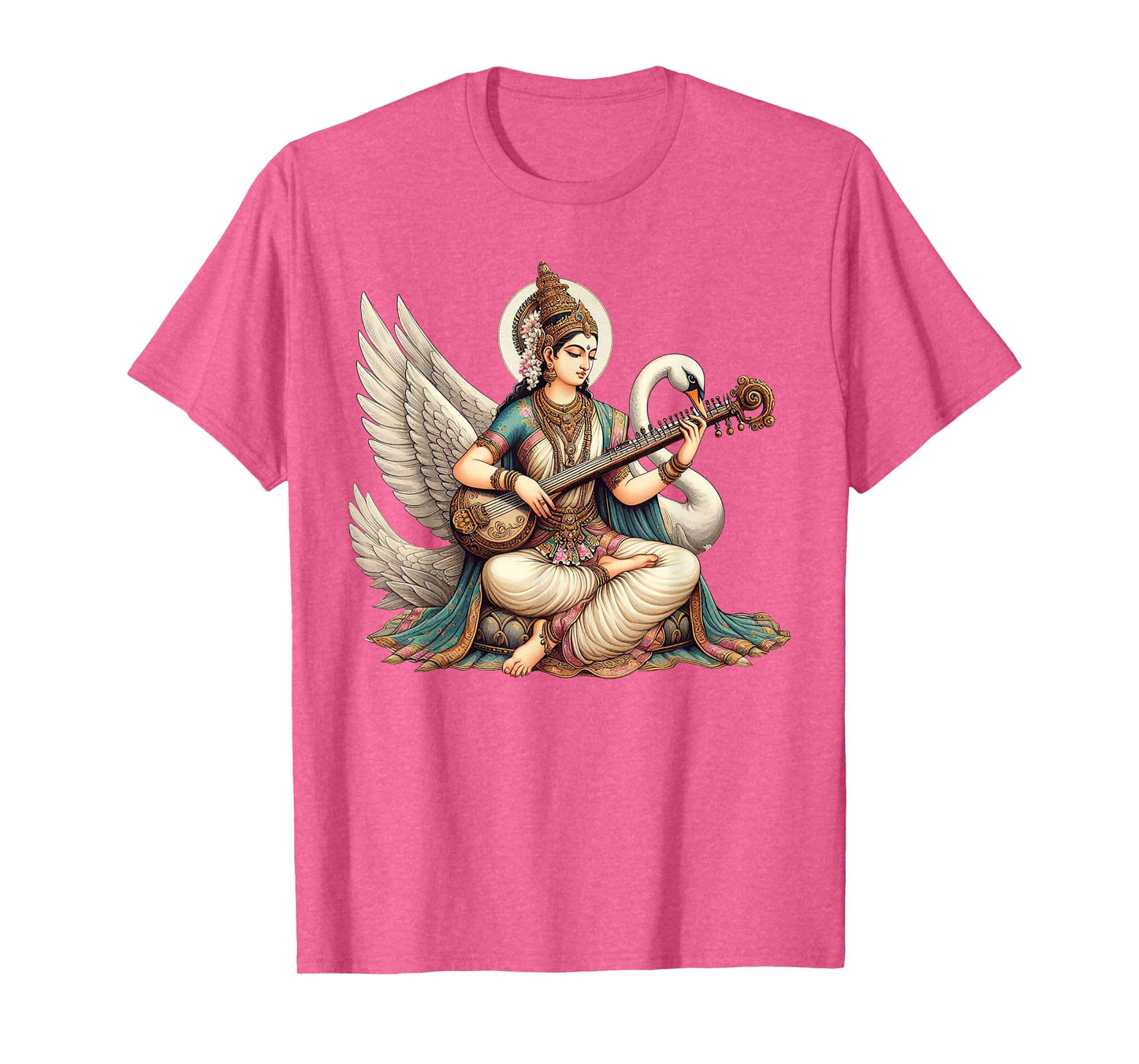 Hindu Saraswati Goddess Ancient Mythology Hinduism T-Shirt